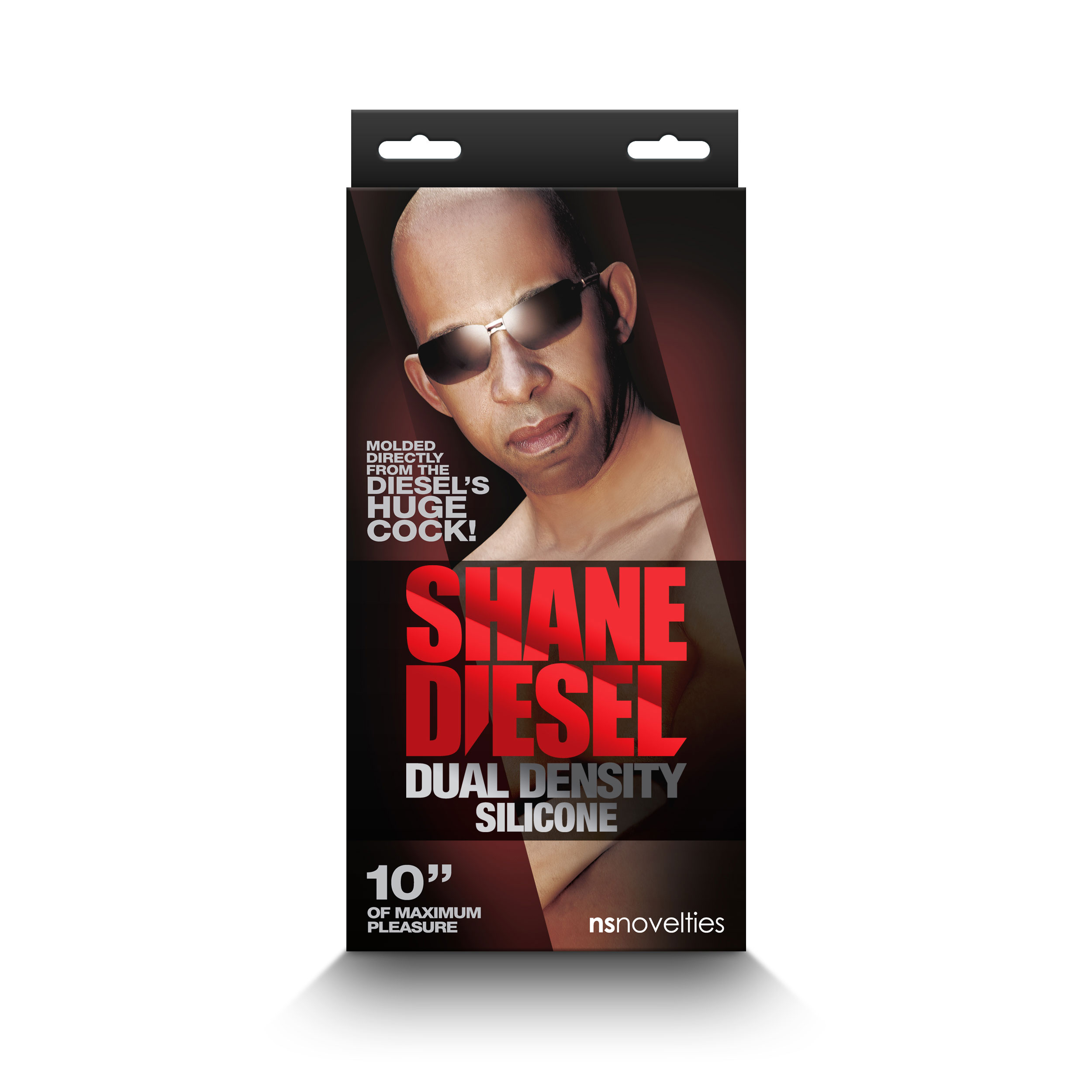 shane diesel dual density dildo brown 