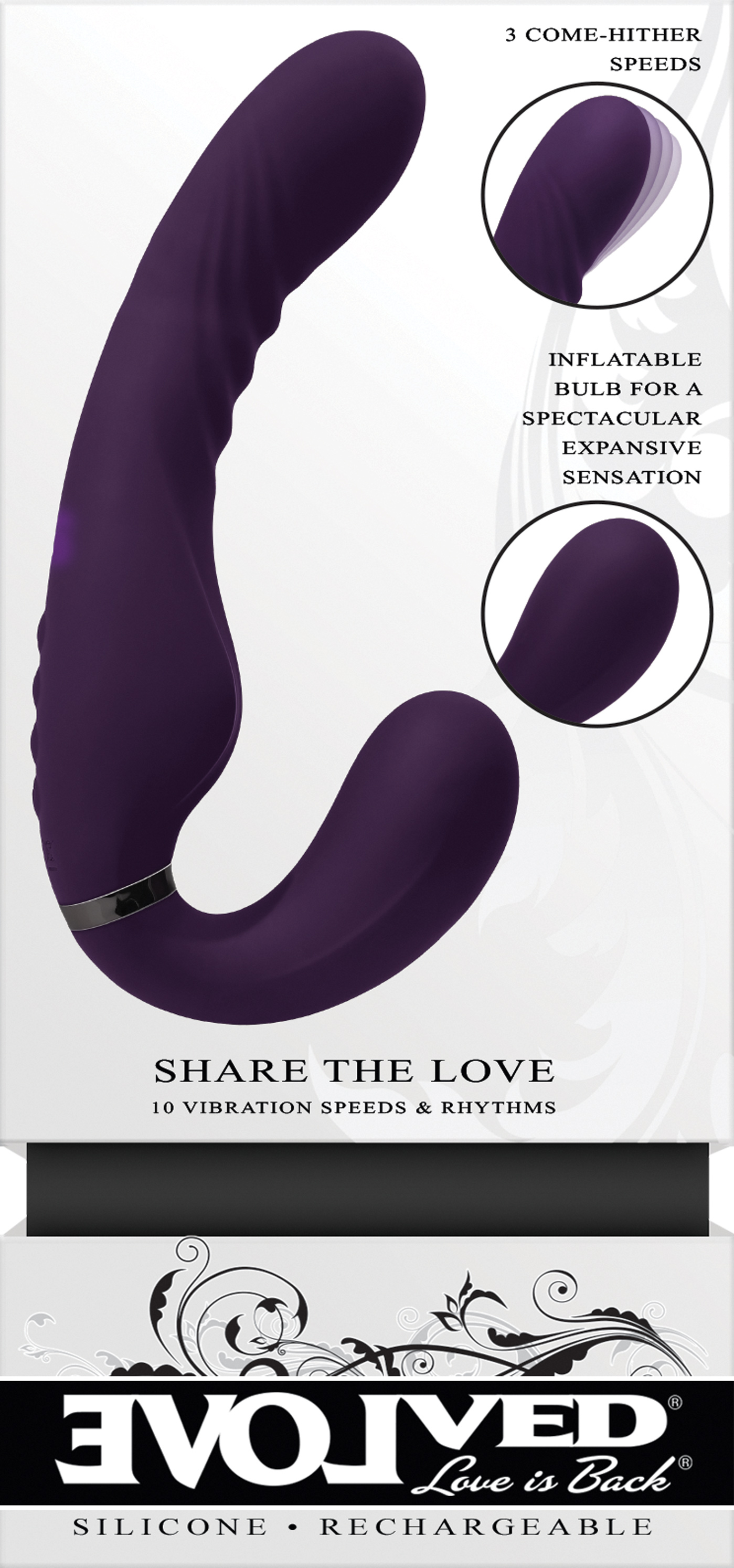 share the love purple 