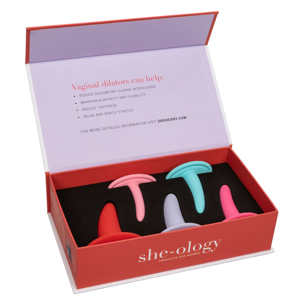 she ology  piece wearable vaginal dilator set 