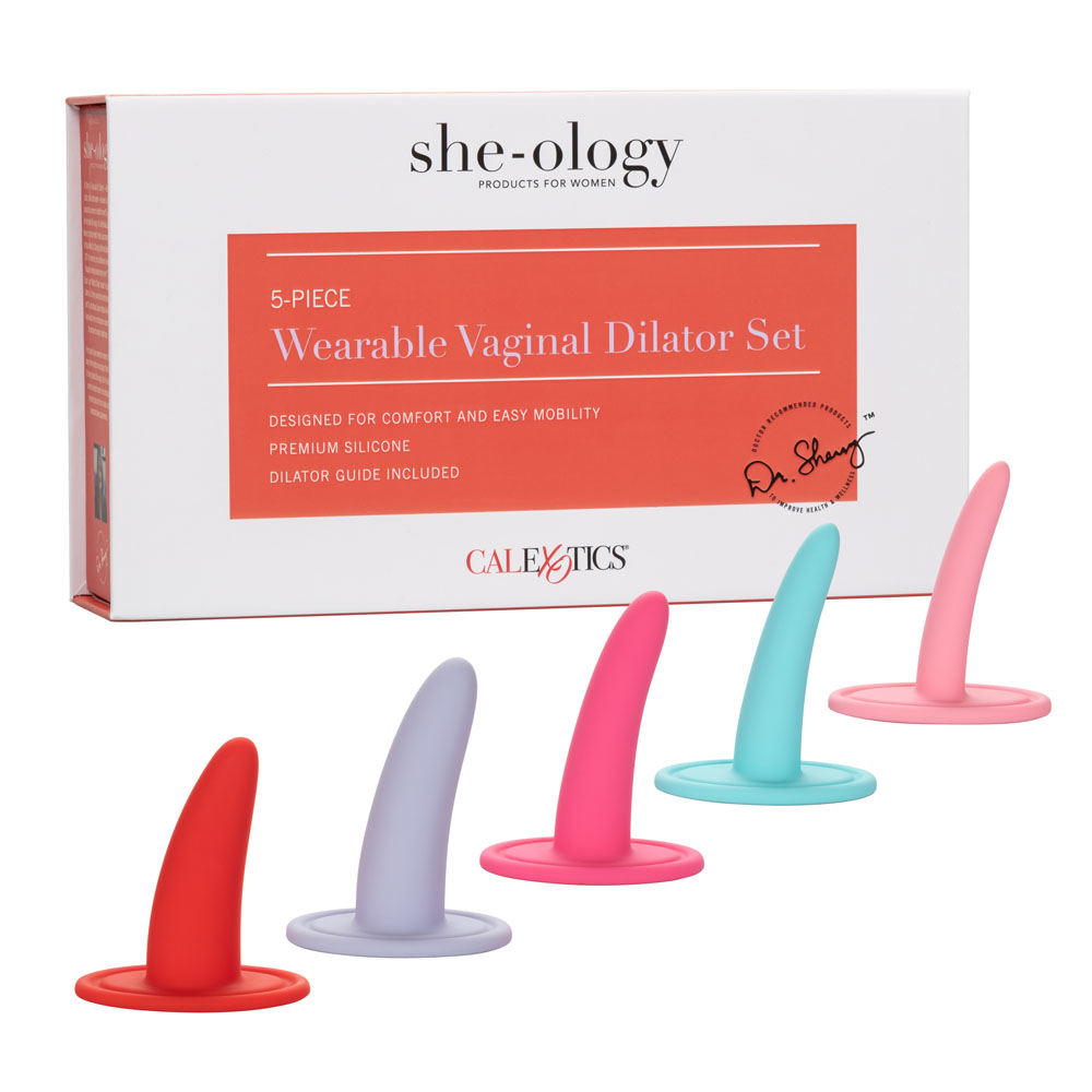 she ology  piece wearable vaginal dilator set 