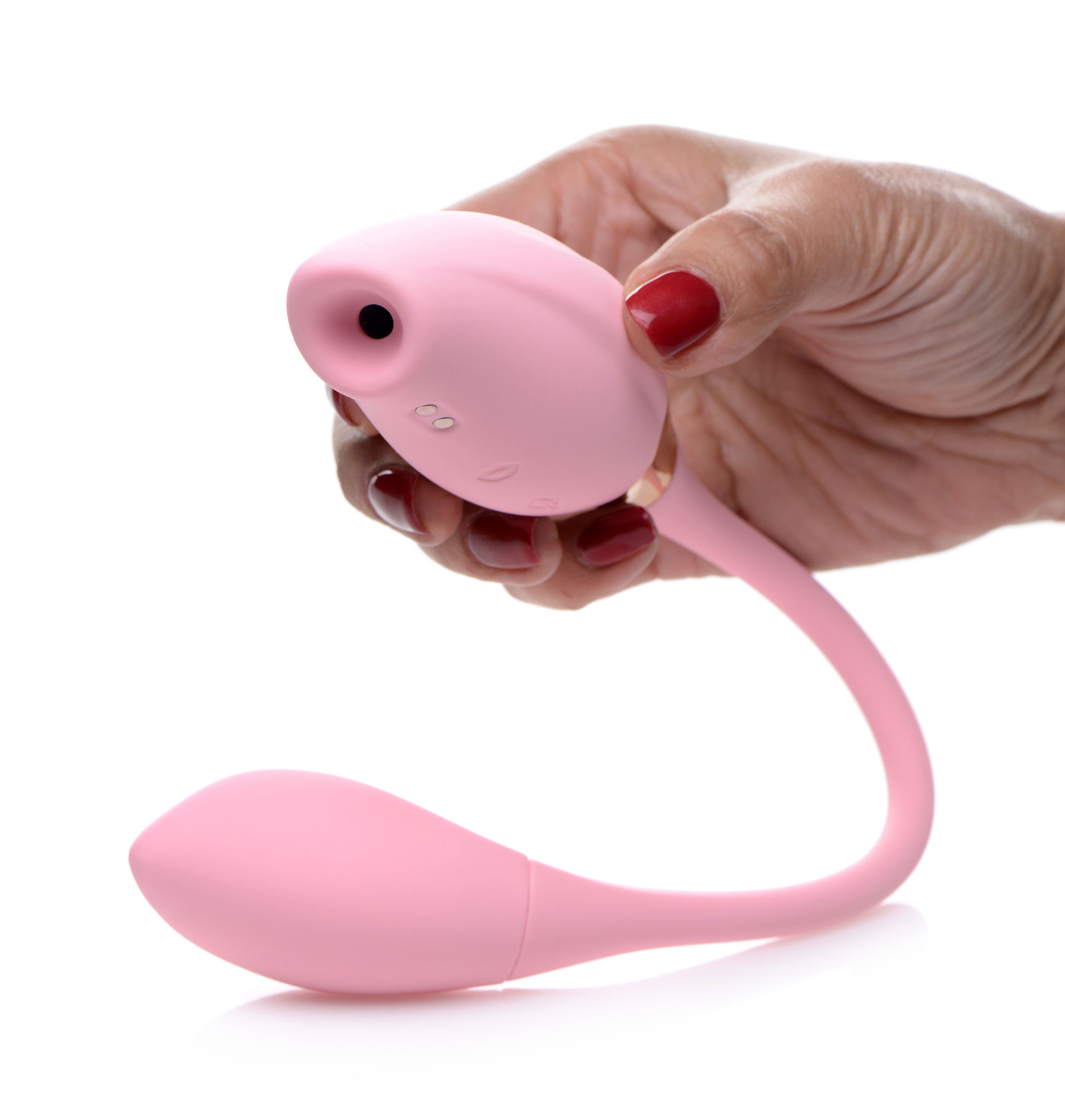 shegasm x tandem plus silicone suction clit  stimulator and egg 