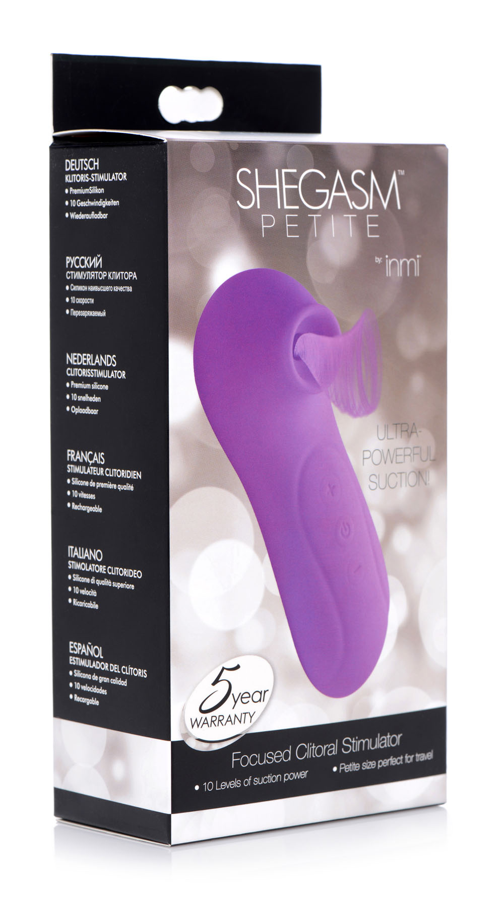 shegasm petite focused clitoral stimulator purple 