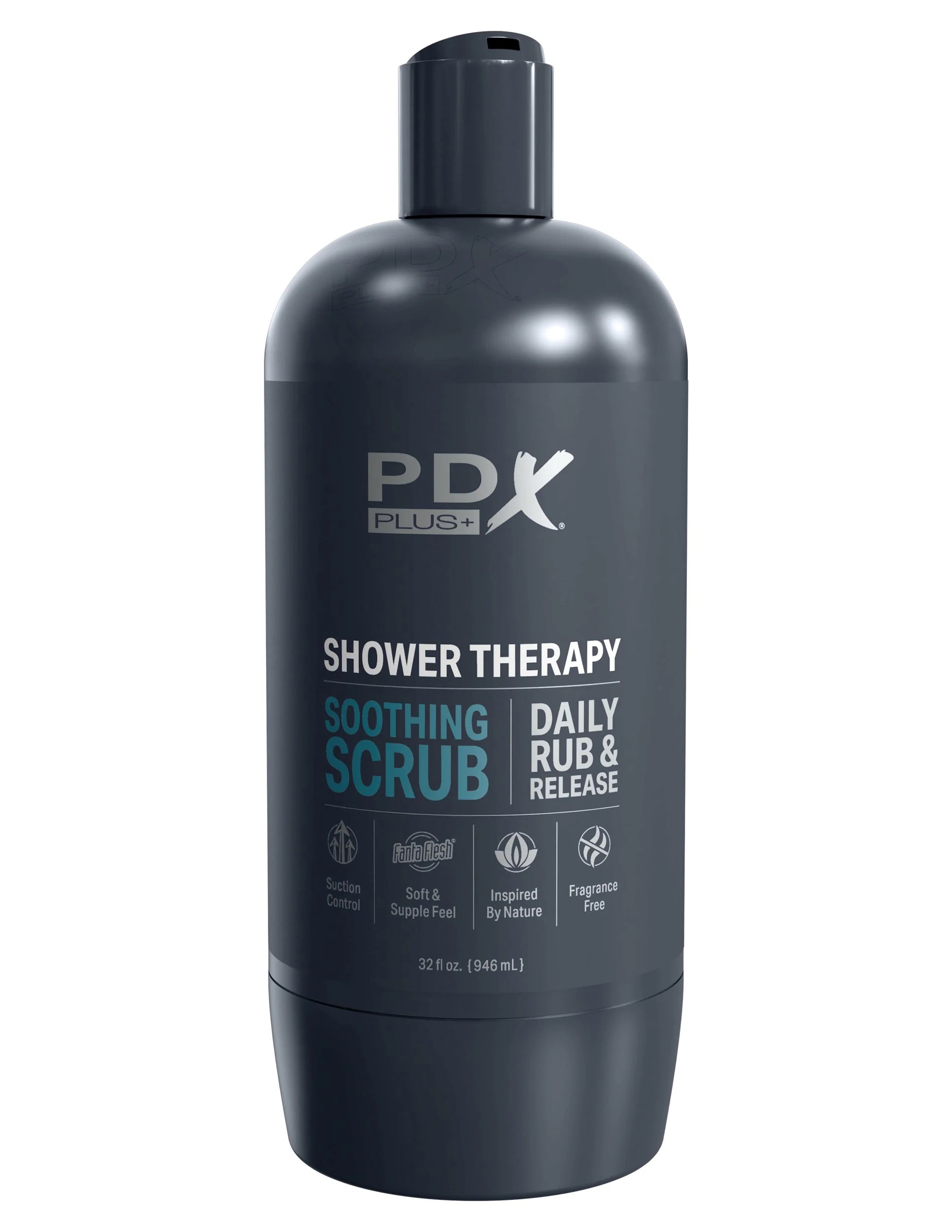 shower therapy soothing scrub light 