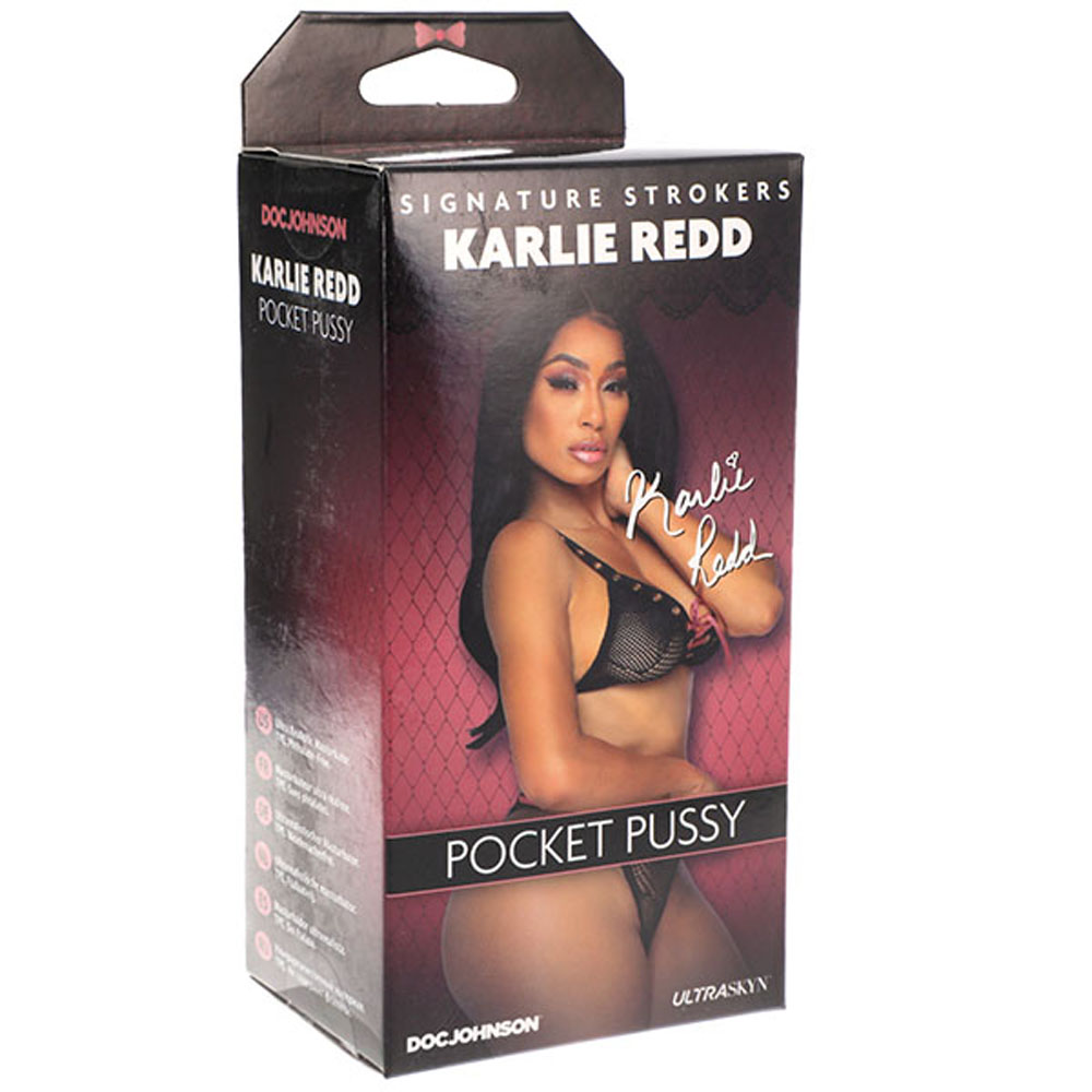 signature strokers celebrity girls karlie  redd ultraskyn pocket pussy 