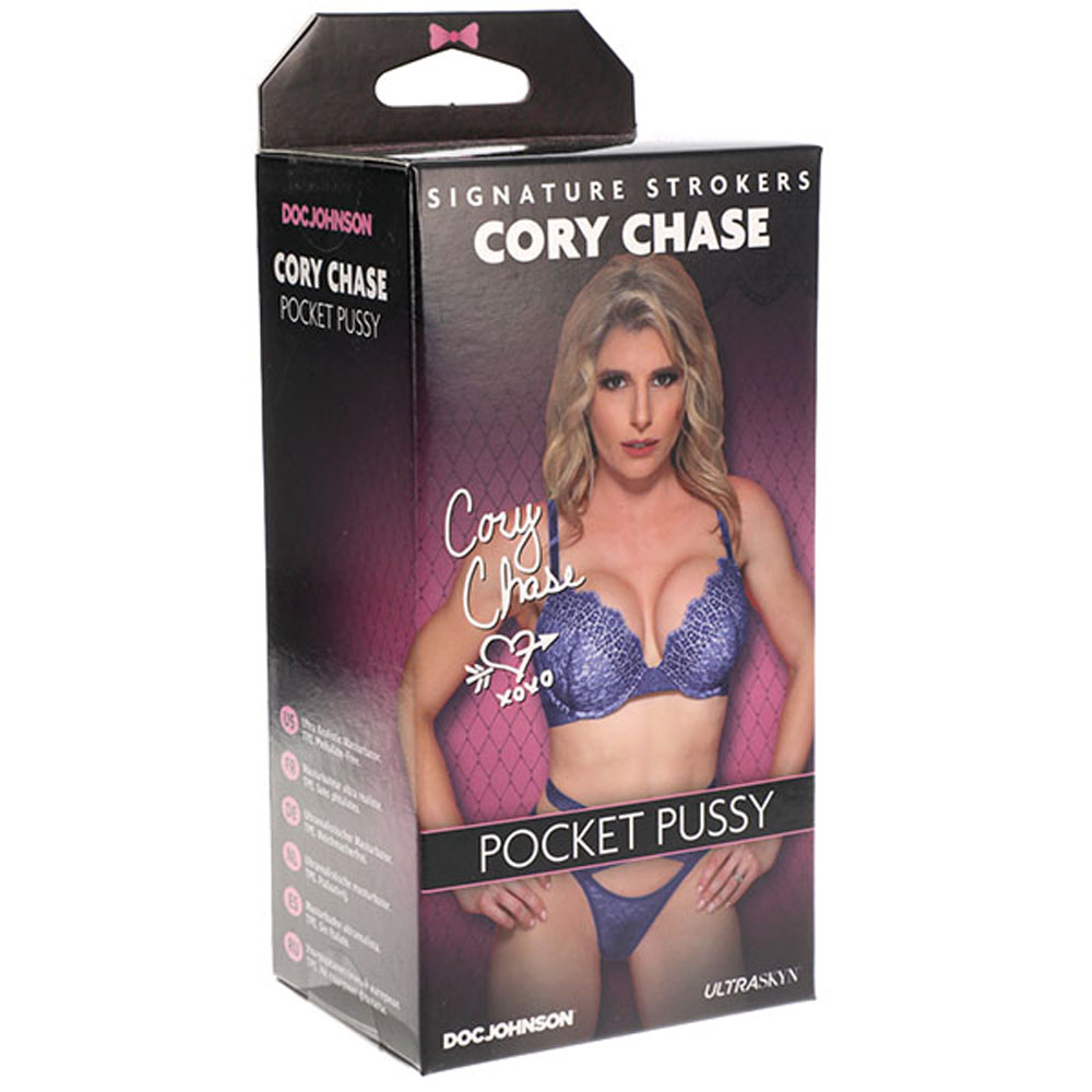 signature strokers cory chase ultraskyn pocket  pussy 