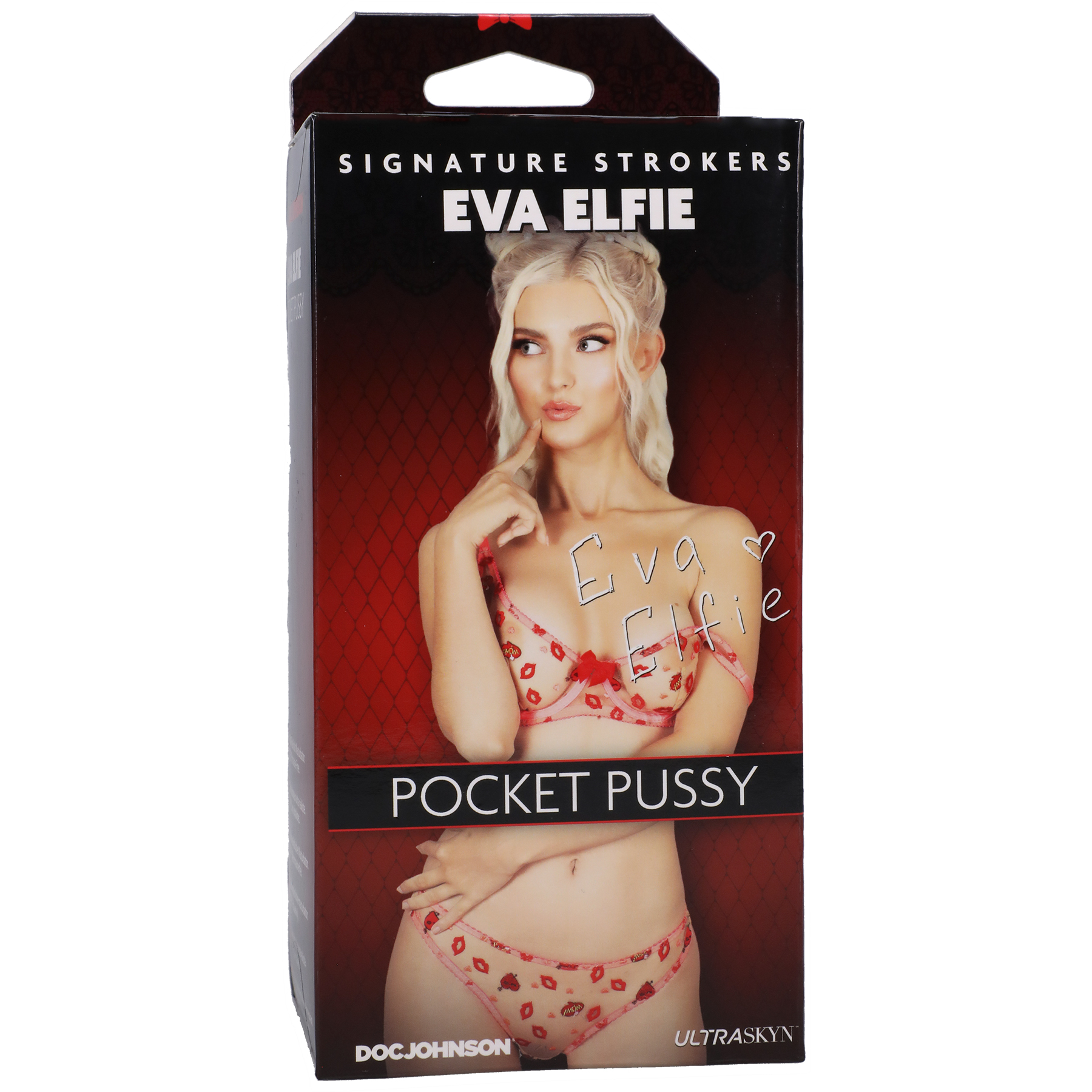 signature strokers eva elfie ultraskyn pocket  pussy vanilla 