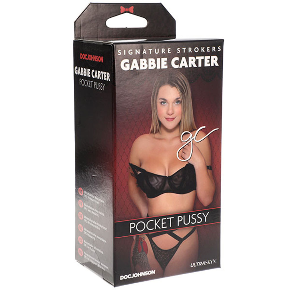 signature strokers gabbie carter ultraskyn  pocket pussy 