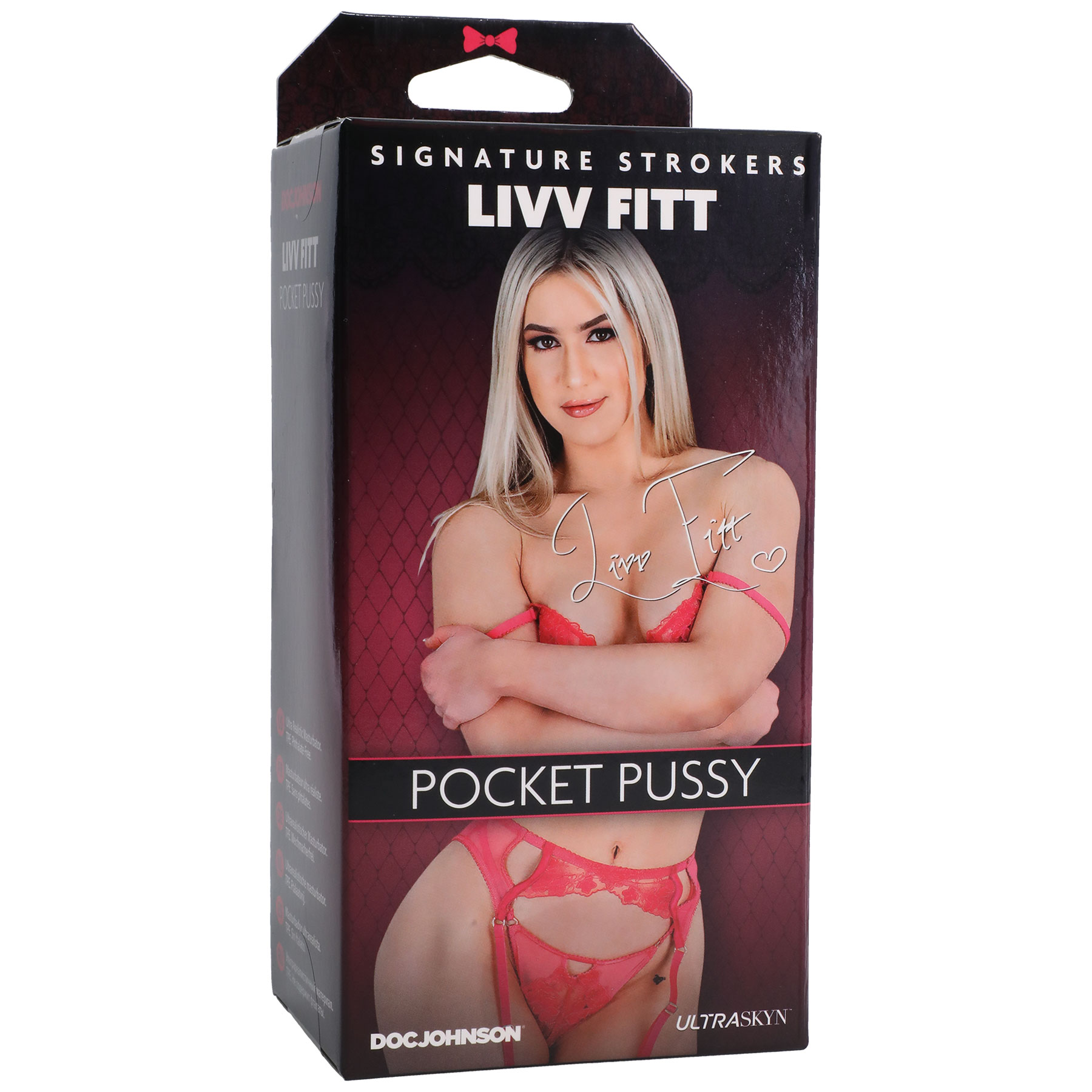 signature strokers livv fitt pocket pussy  vanilla 