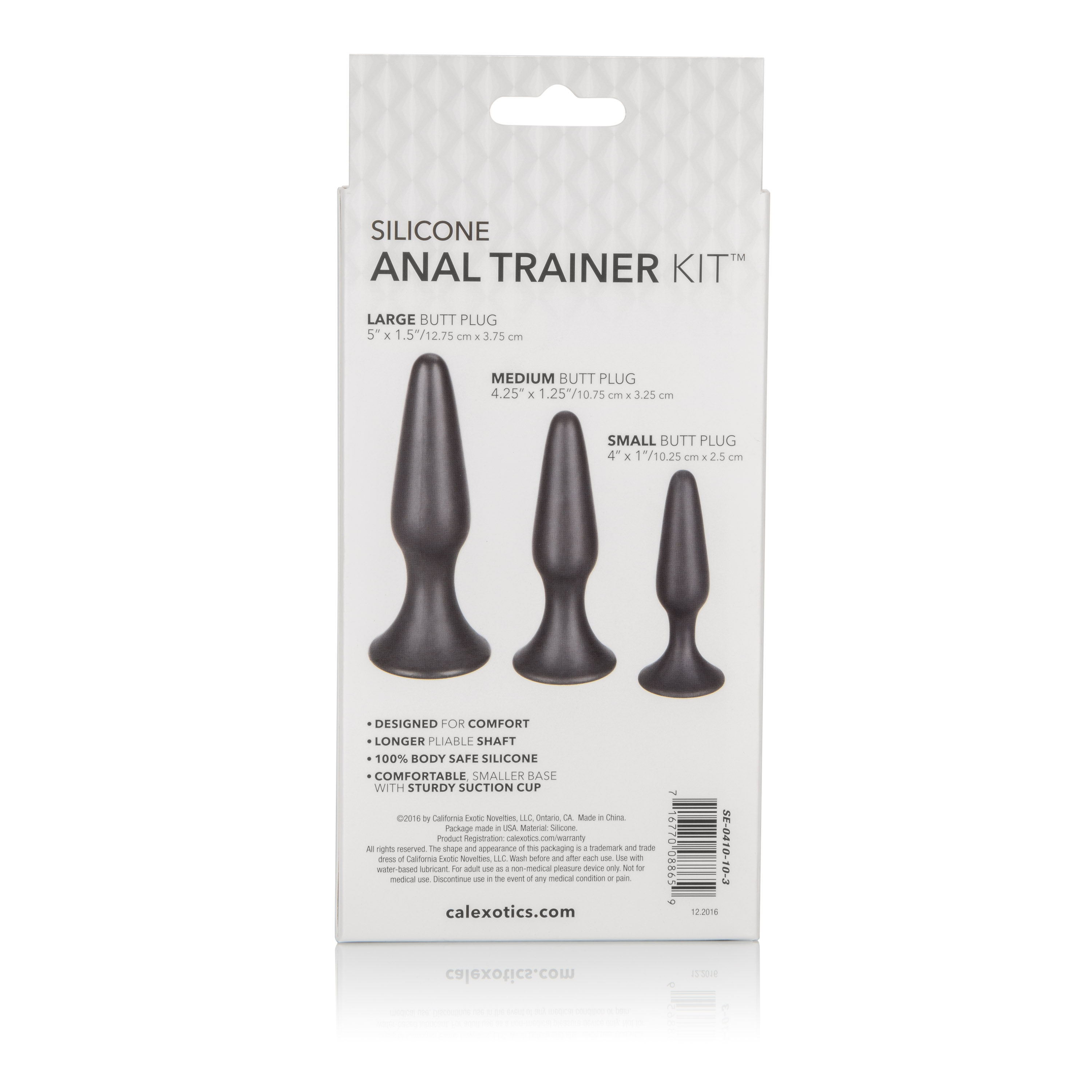 silicone anal trainer kit 