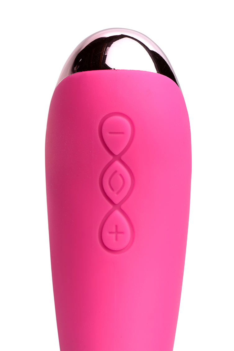 silicone g spot wand magenta 