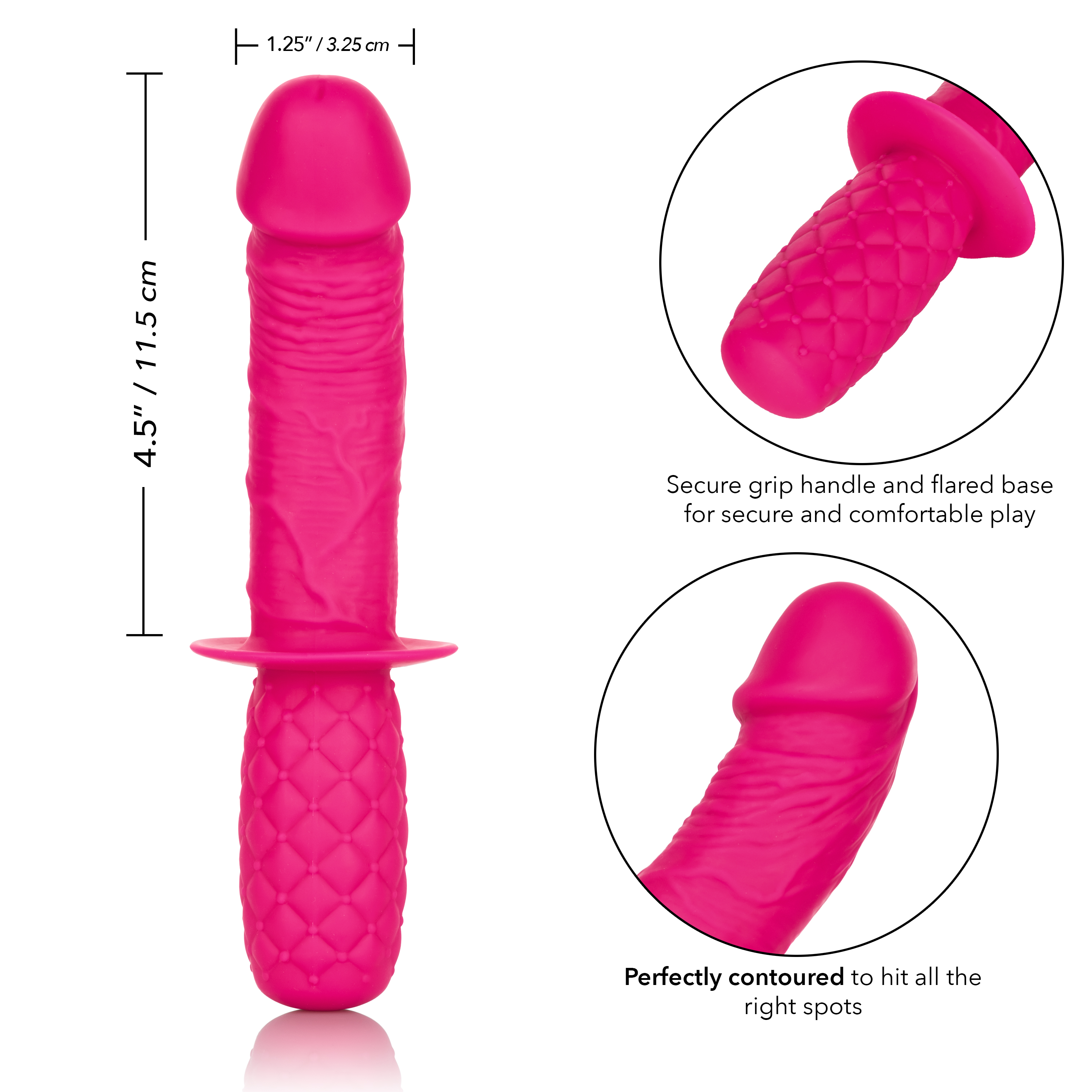 silicone grip thruster pink 