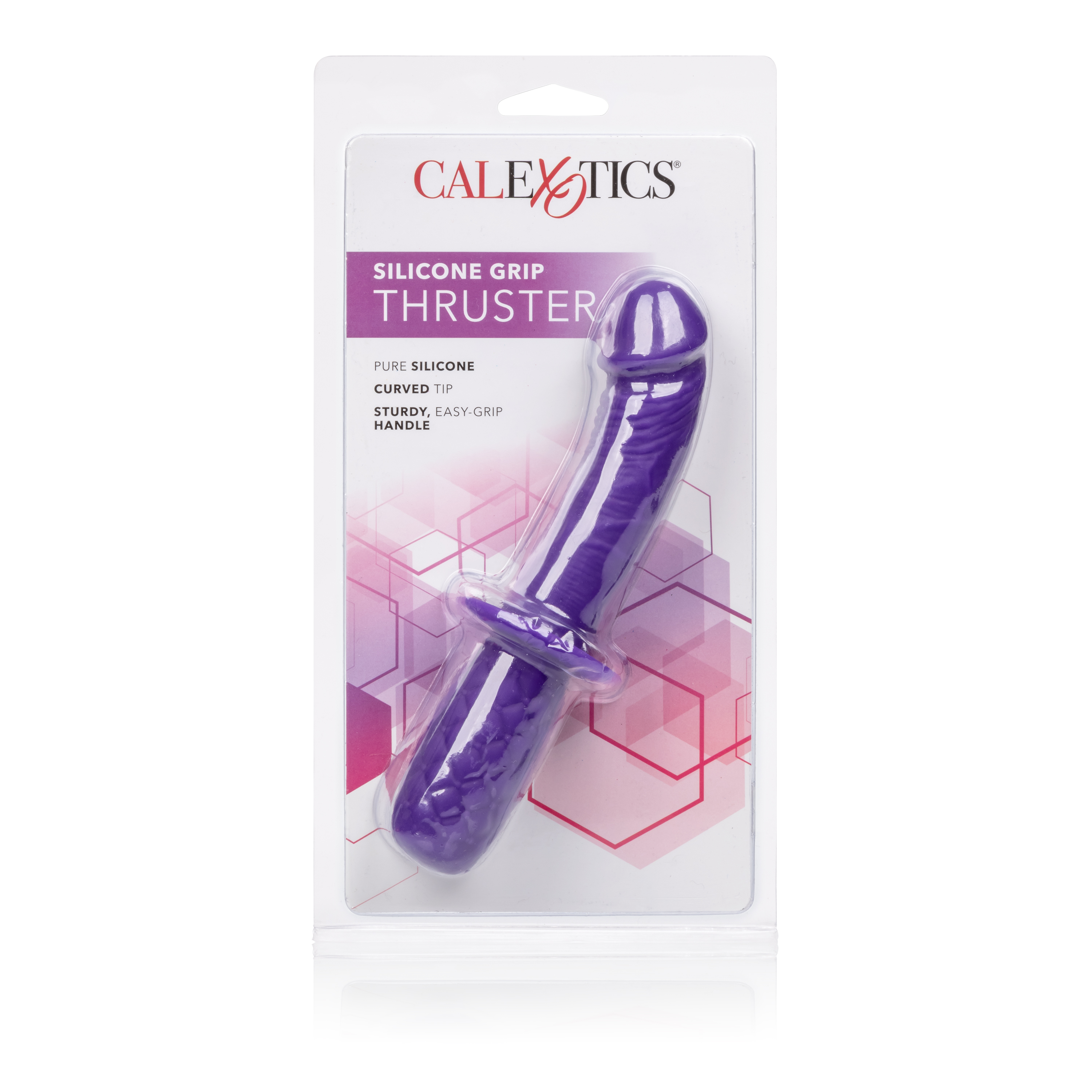 silicone grip thruster purple 