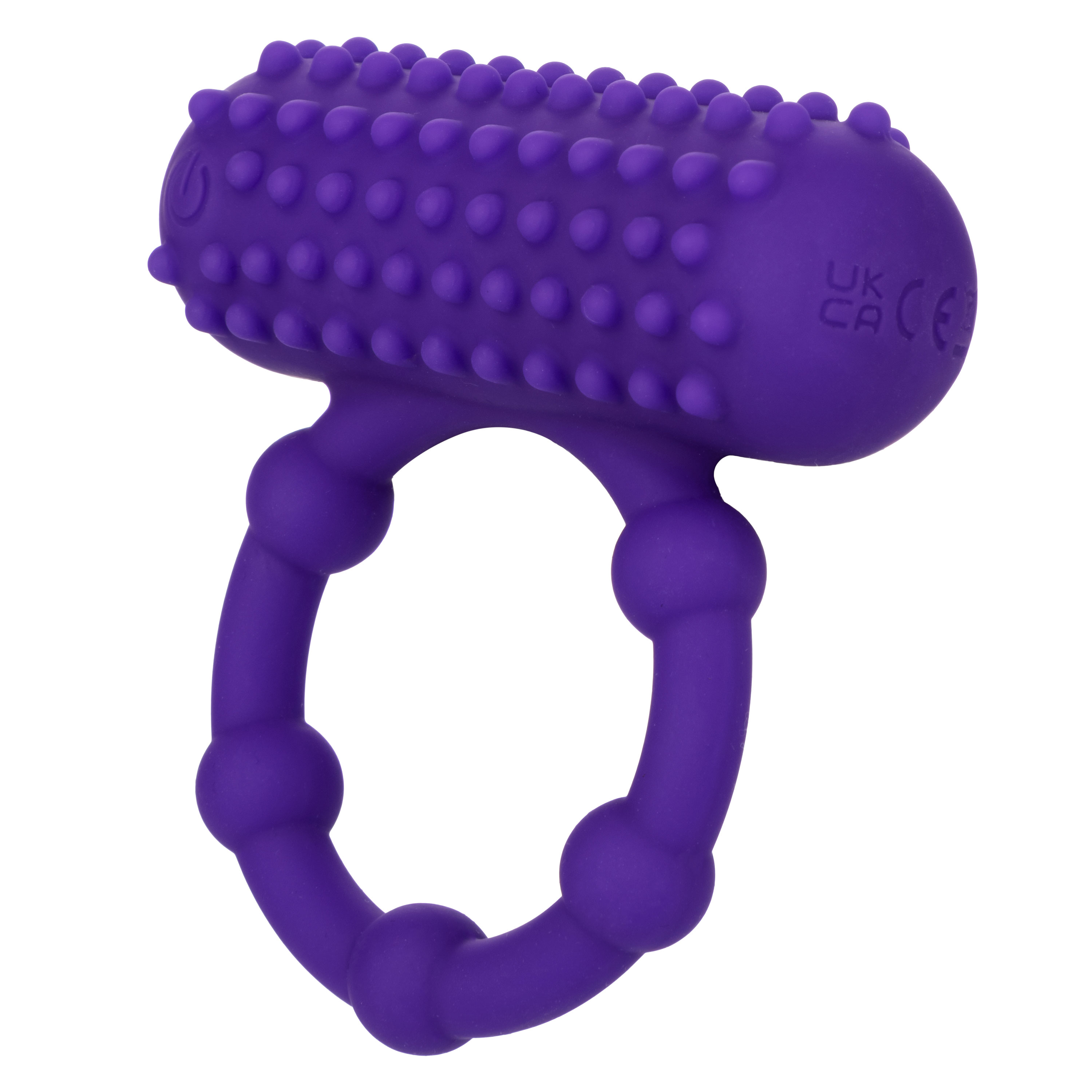 silicone rechargeable  bead maximus ring purple 