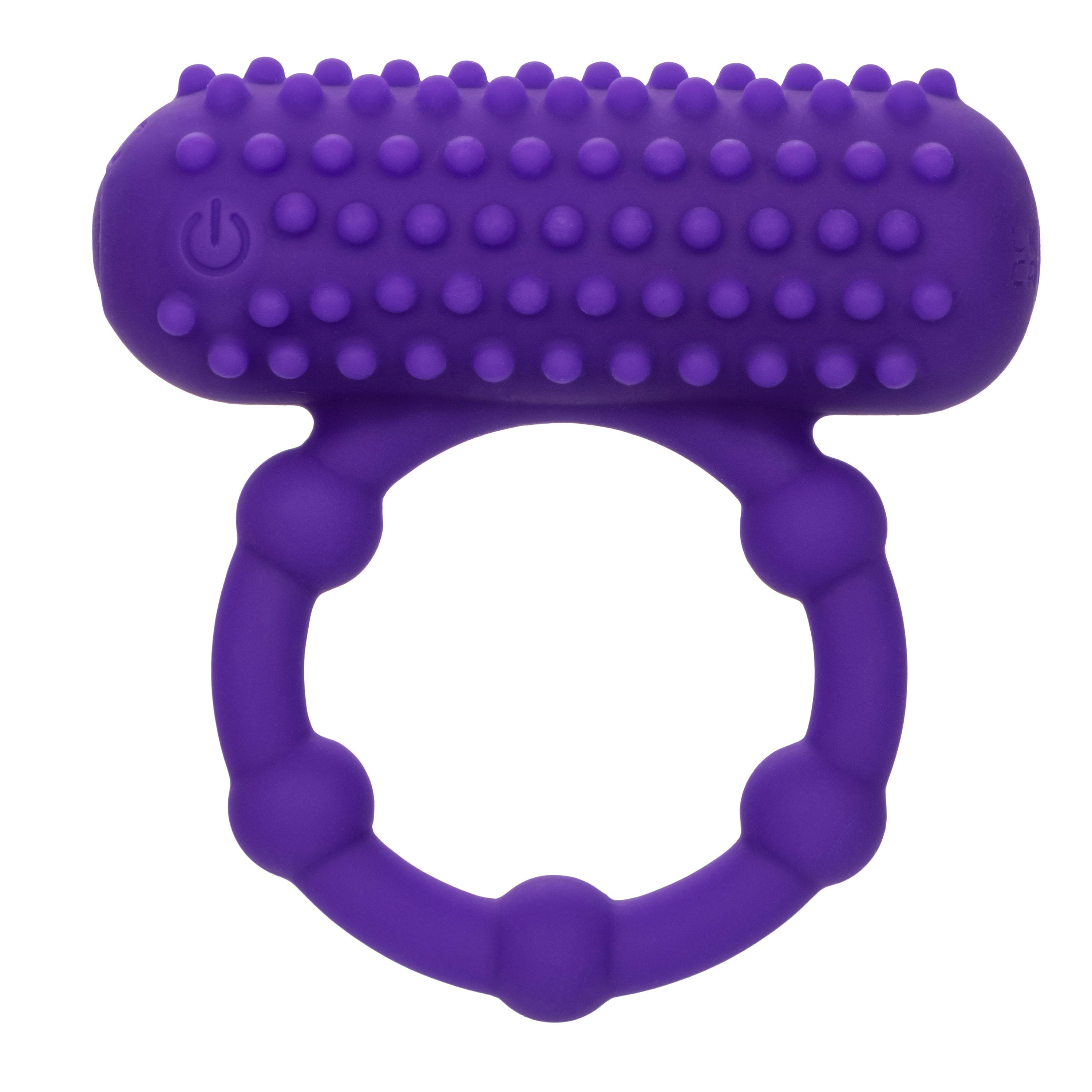 silicone rechargeable  bead maximus ring purple 