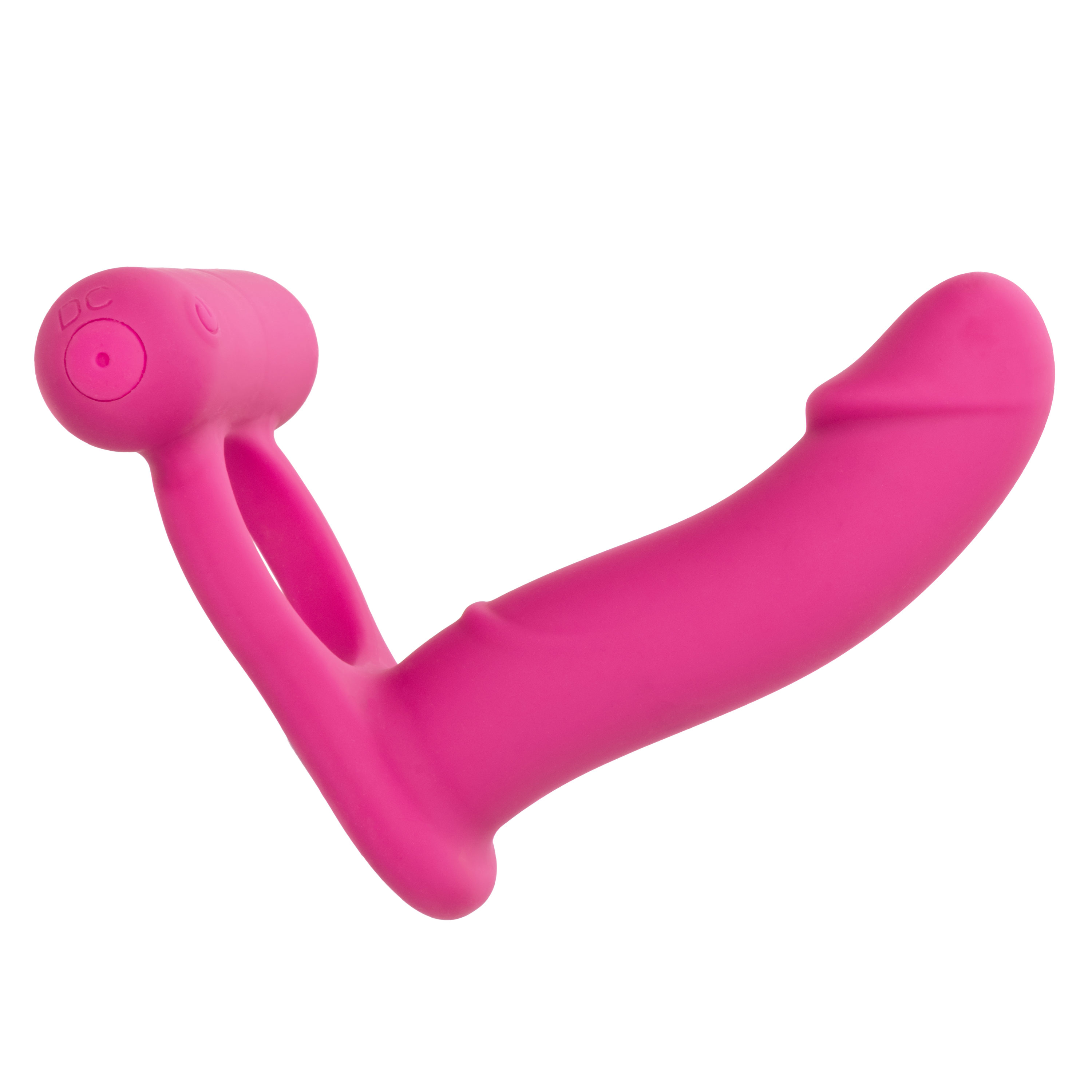 silicone rechargeable double diver pink 