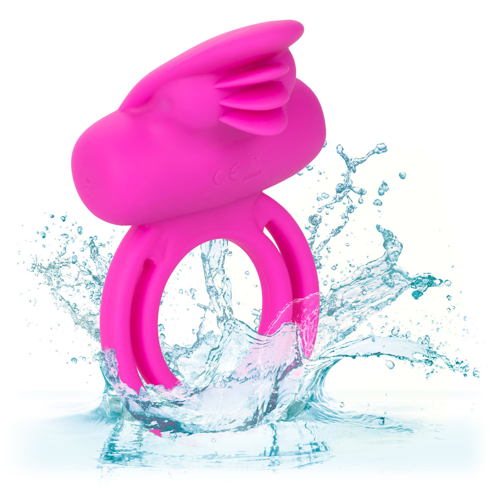 silicone rechargeable dual clit flicker enhancer 