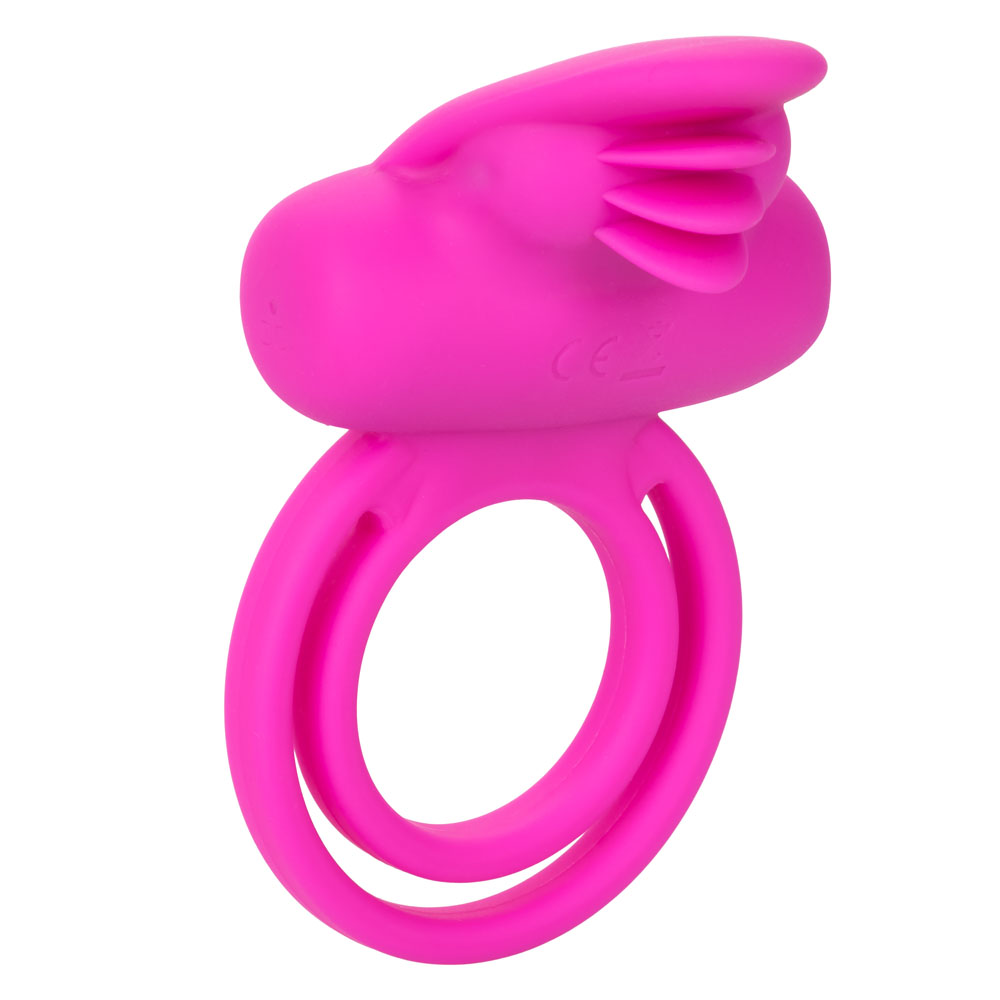 silicone rechargeable dual clit flicker enhancer 