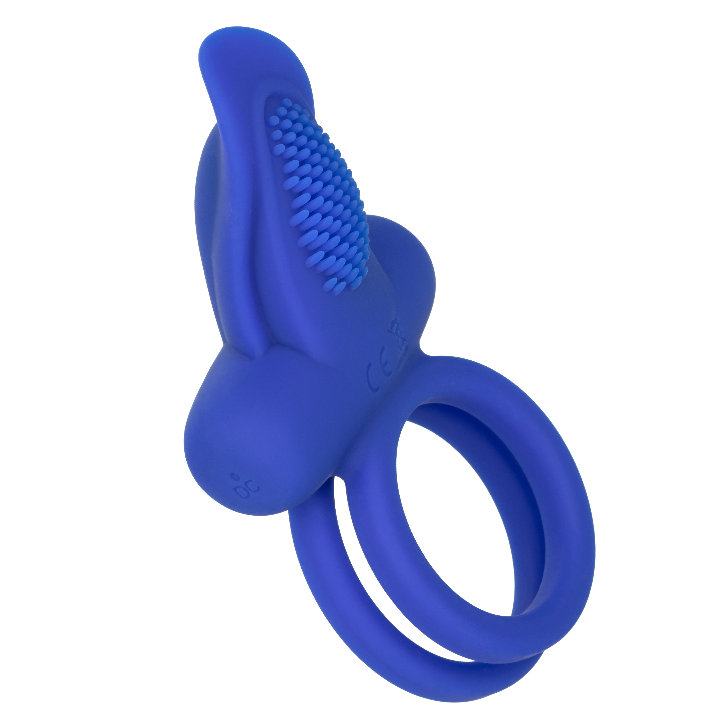 silicone rechargeable dual pleaser enhancer 