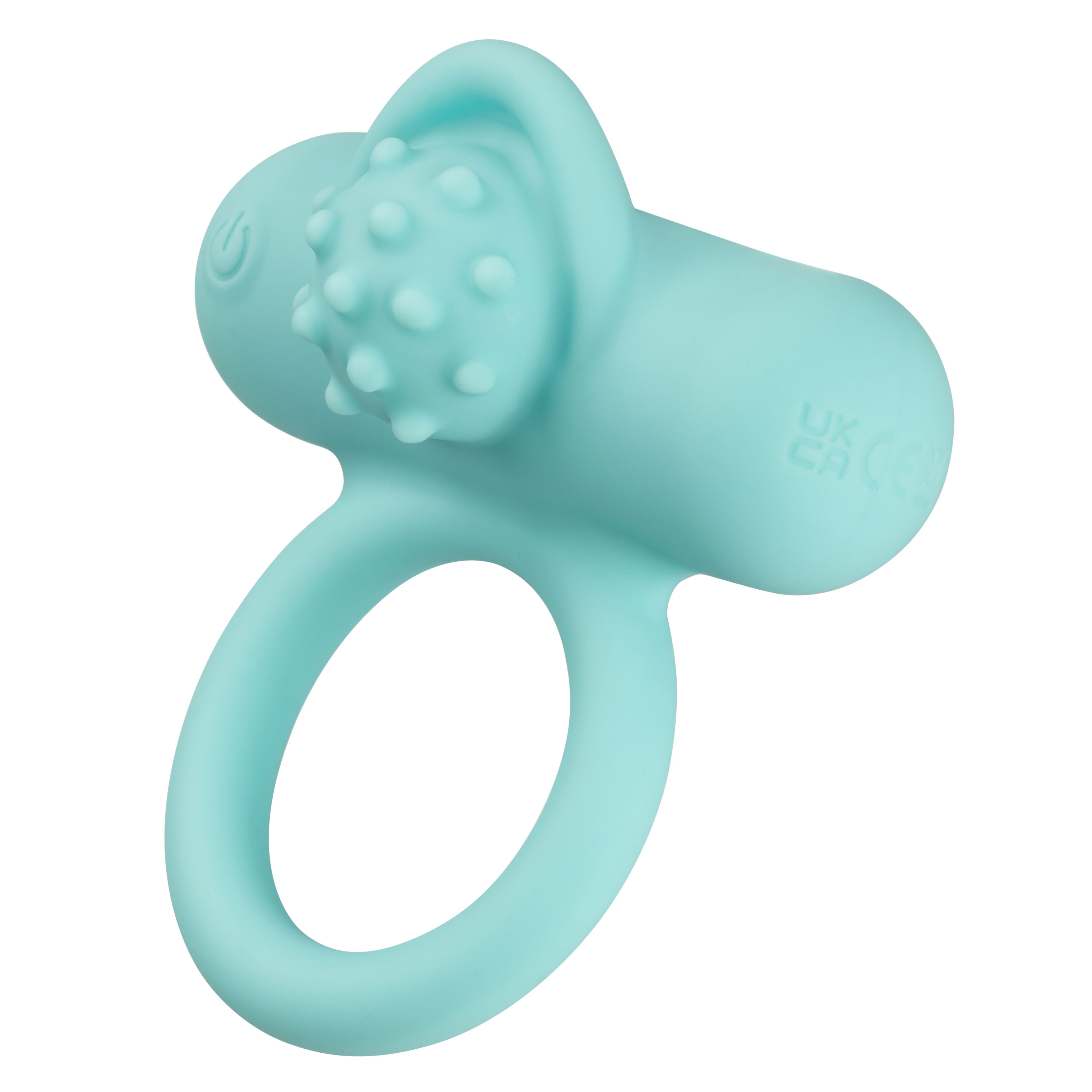 silicone rechargeable nubby lovers delight blue 