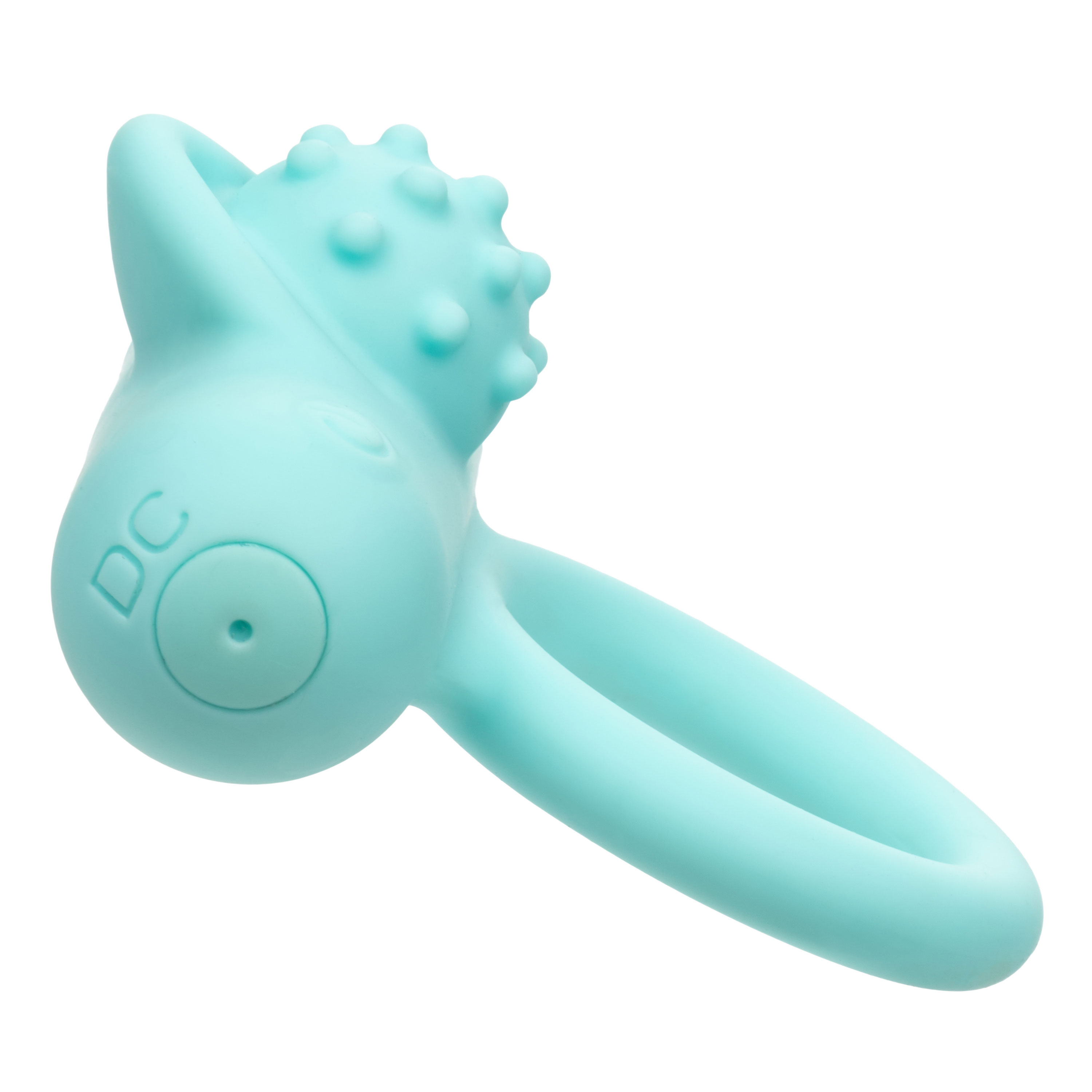 silicone rechargeable nubby lovers delight blue 