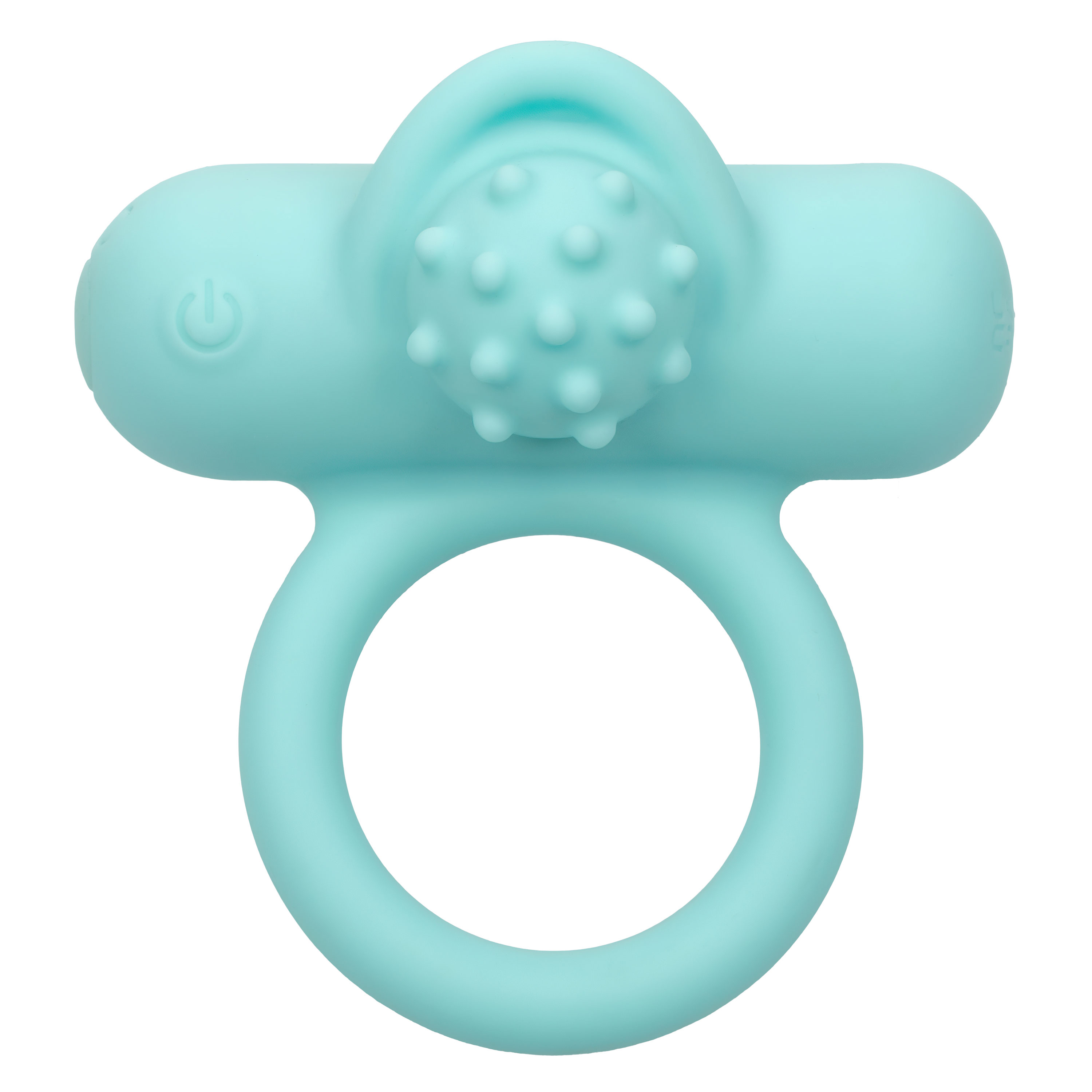 silicone rechargeable nubby lovers delight blue 