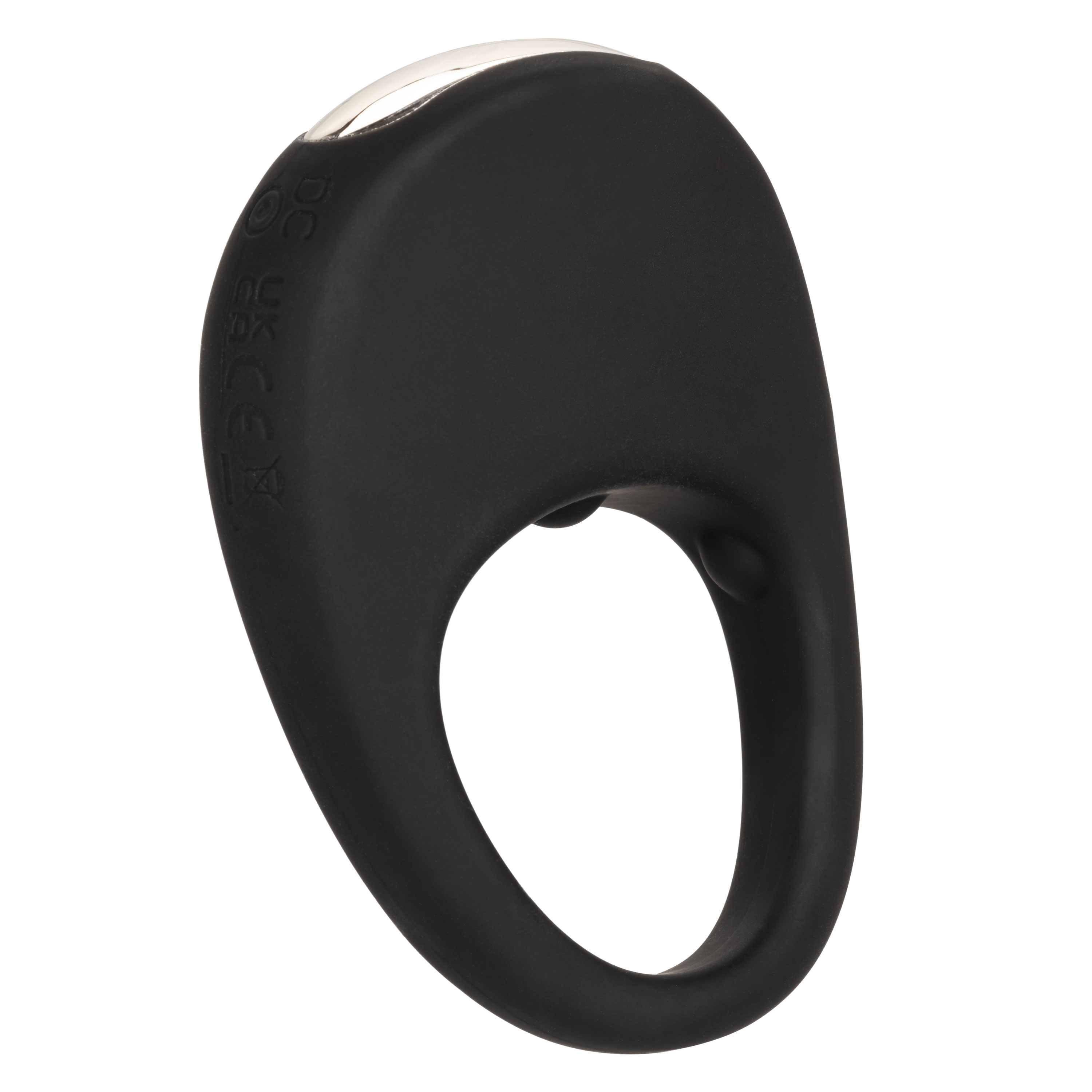 silicone rechargeable pleasure ring black black 