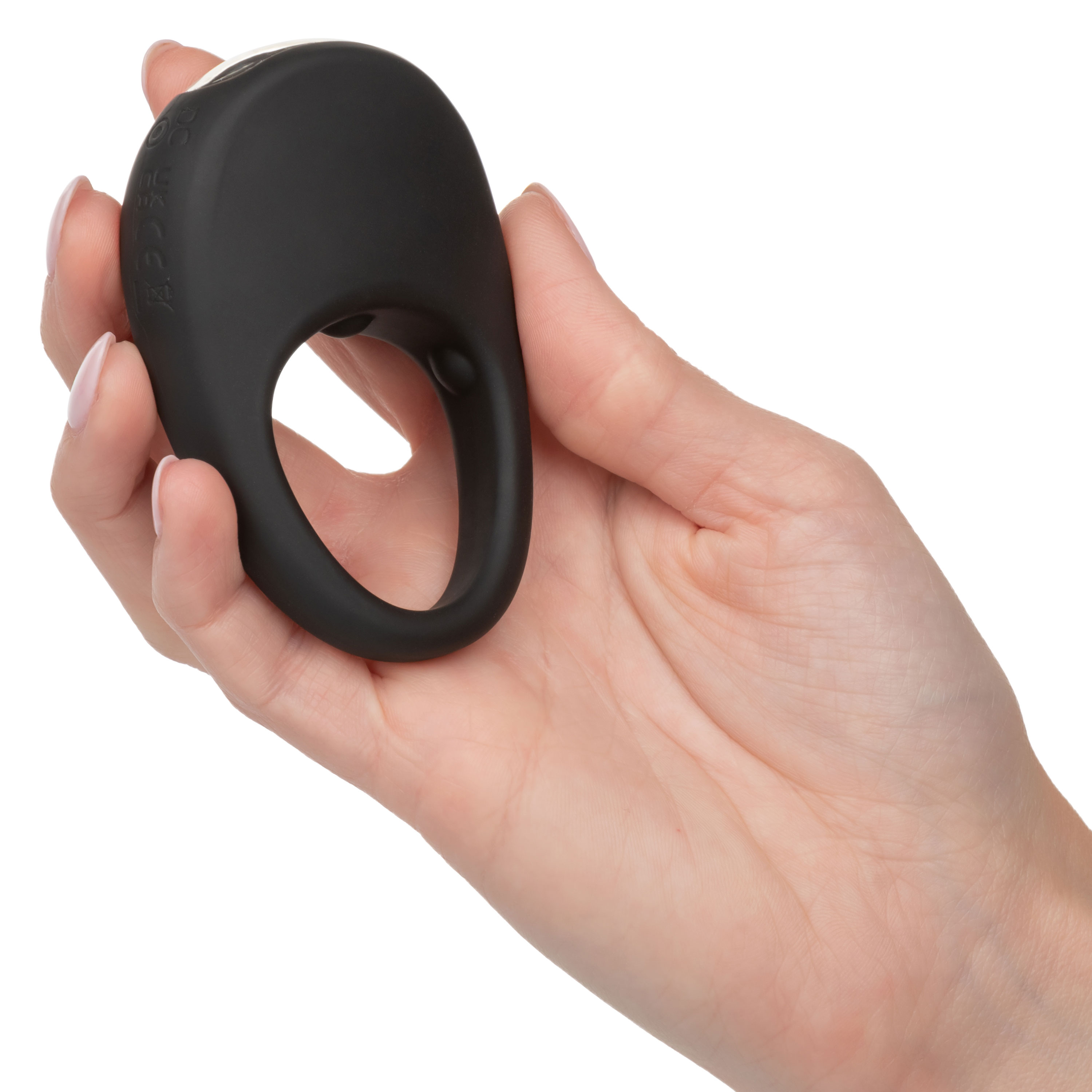 silicone rechargeable pleasure ring black black 