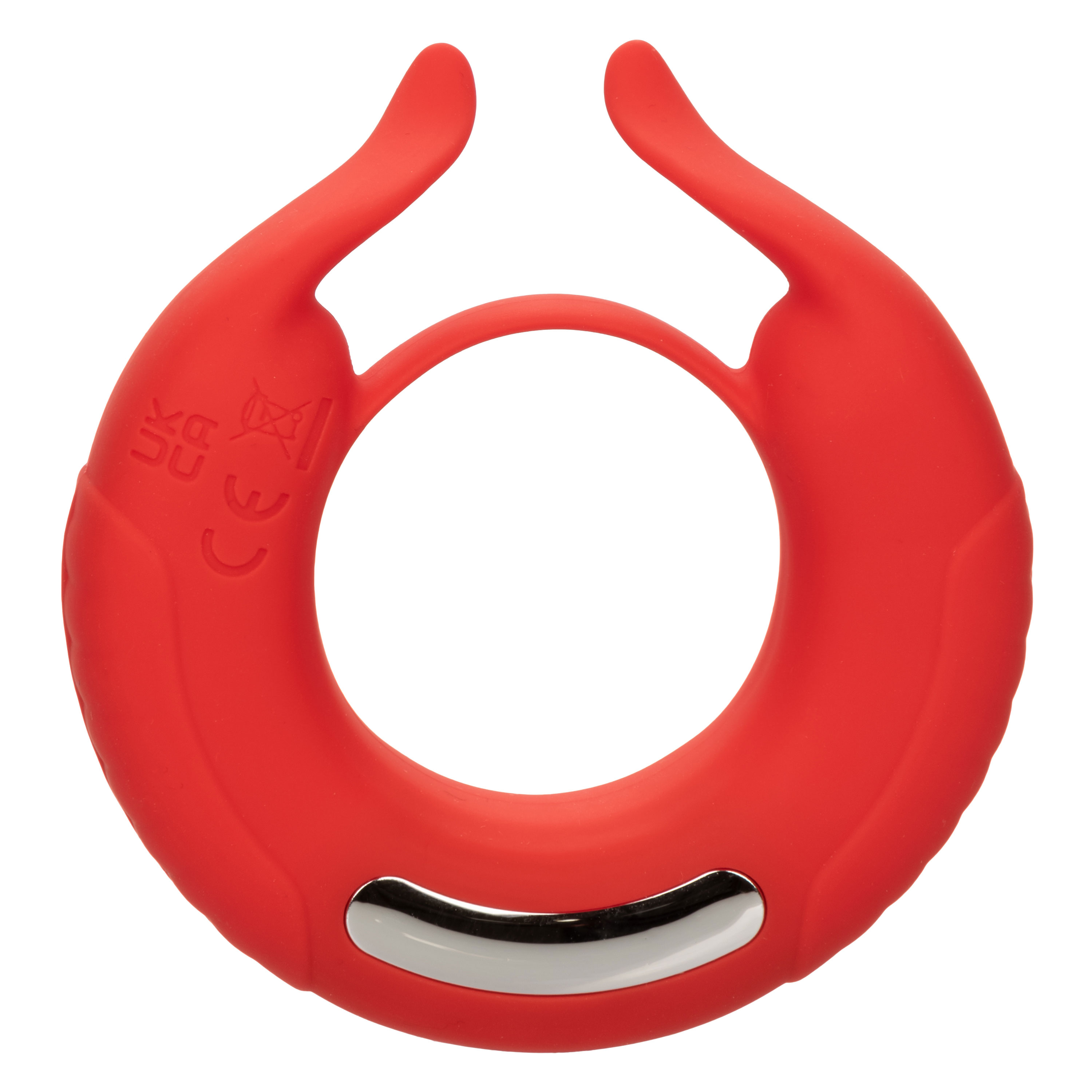 silicone rechargeable taurus enhancer red 