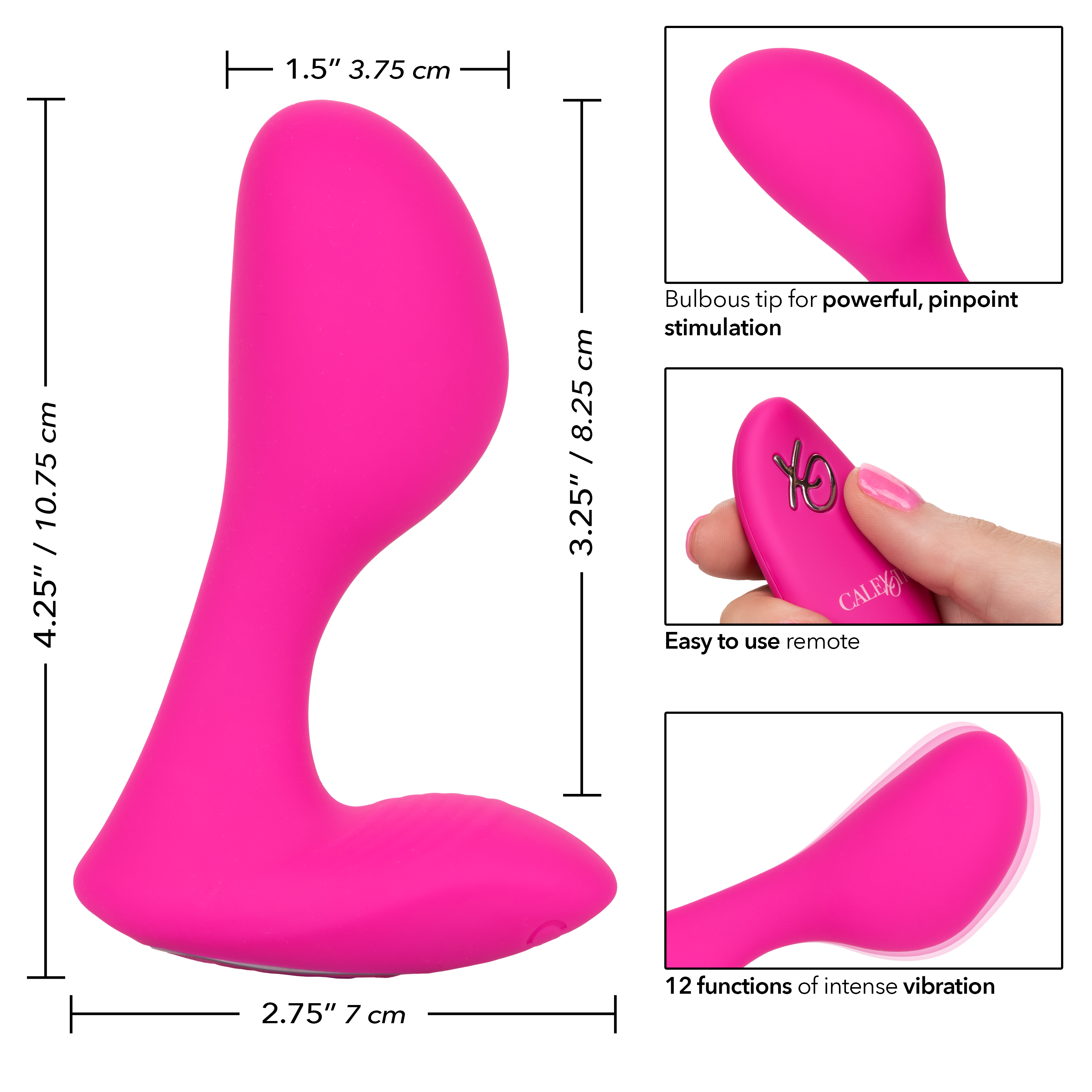 silicone remote g spot arouser 