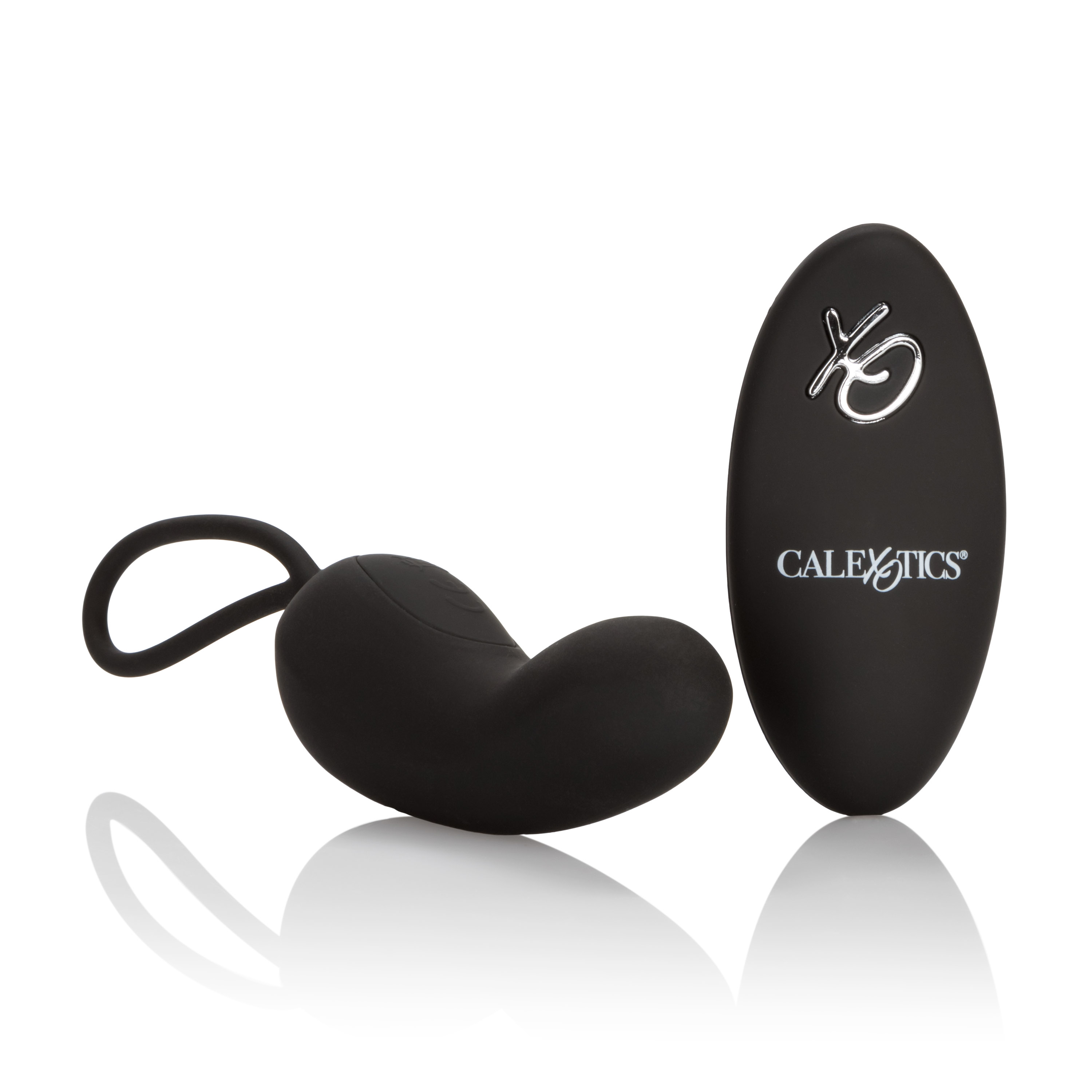 silicone remote rechargeable curve black 