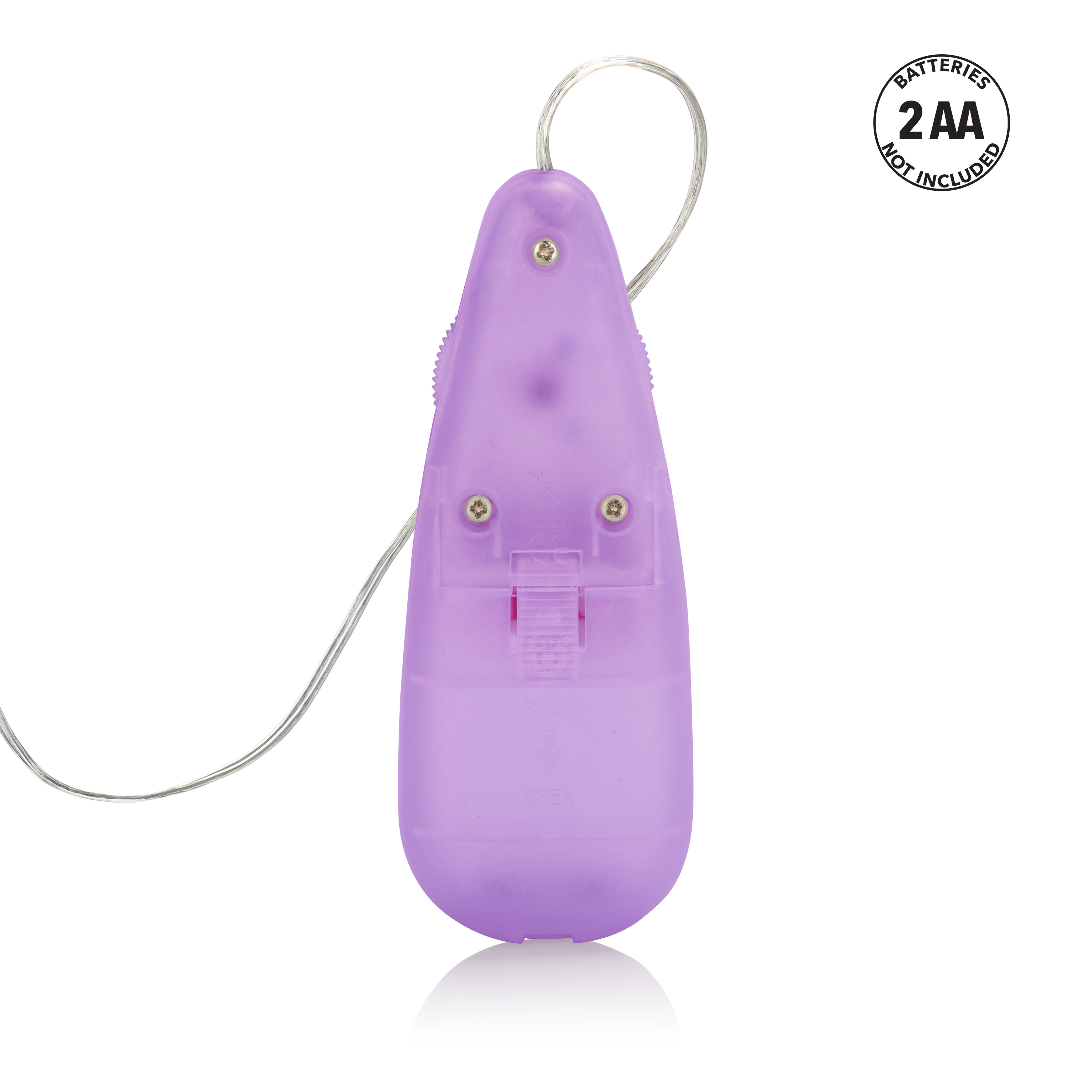 silicone slims vibrating smooth bullet purple 