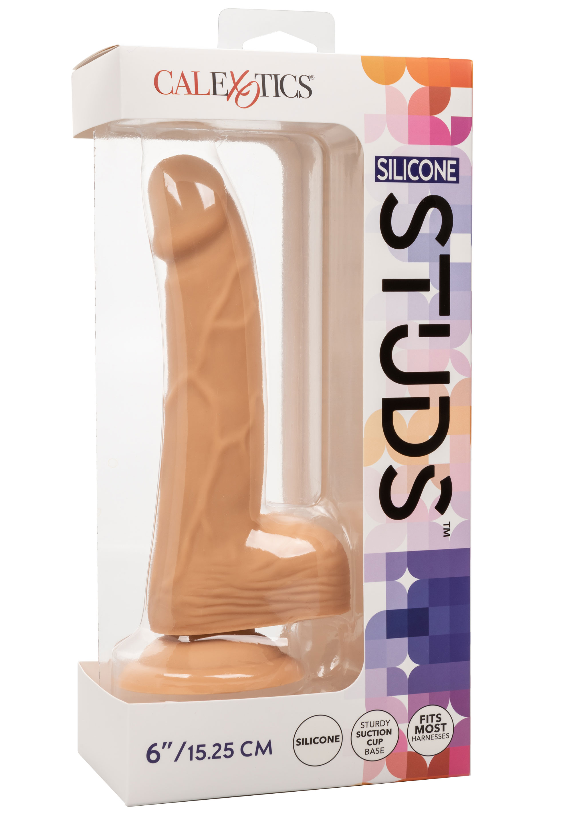 silicone stud  inch ivory 