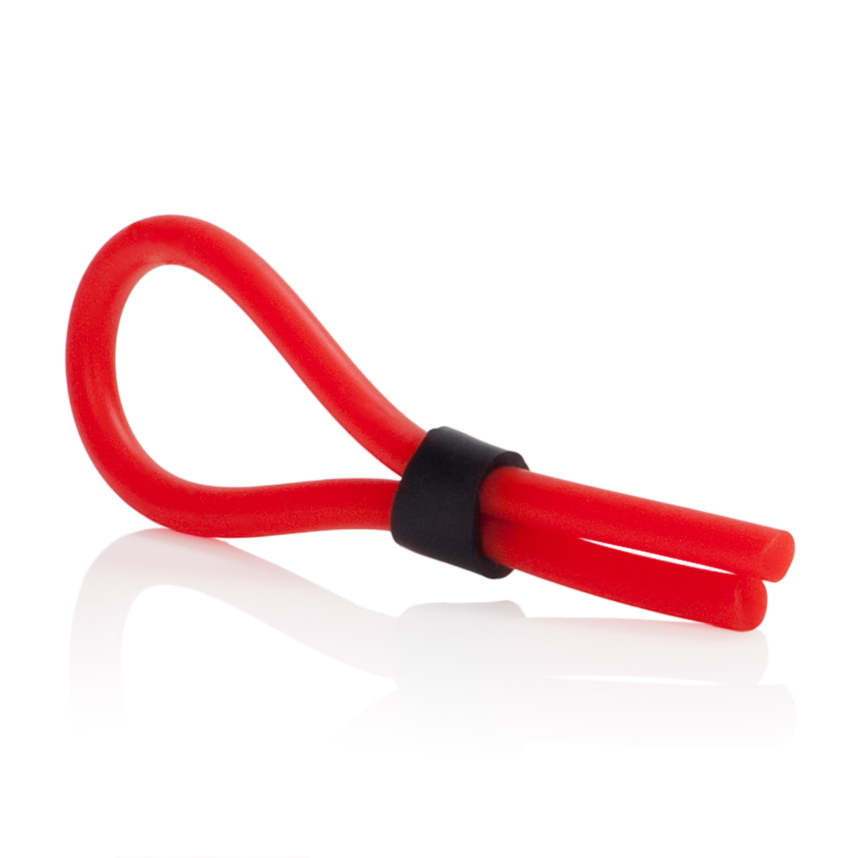 silicone stud lasso red 