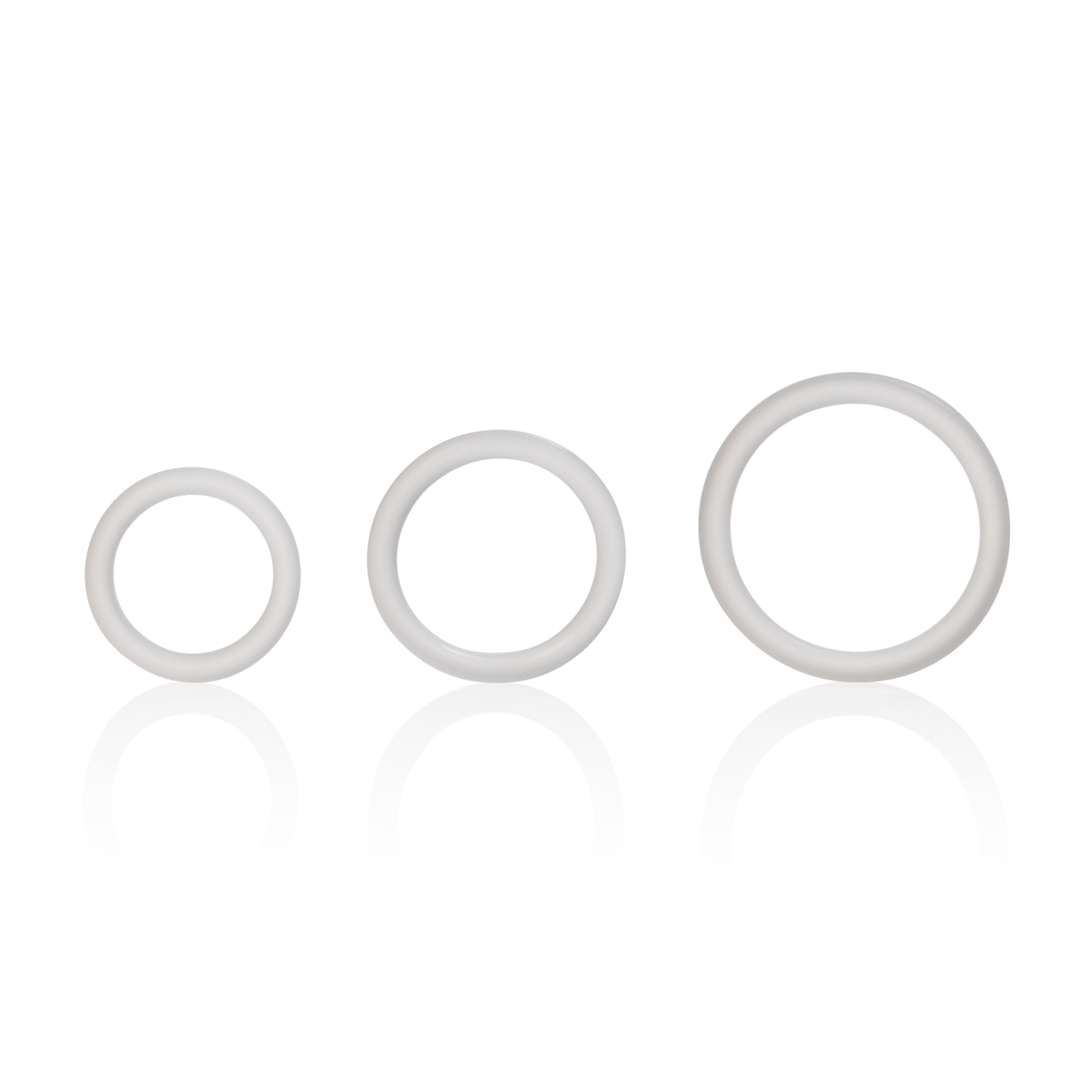 silicone support rings clear 