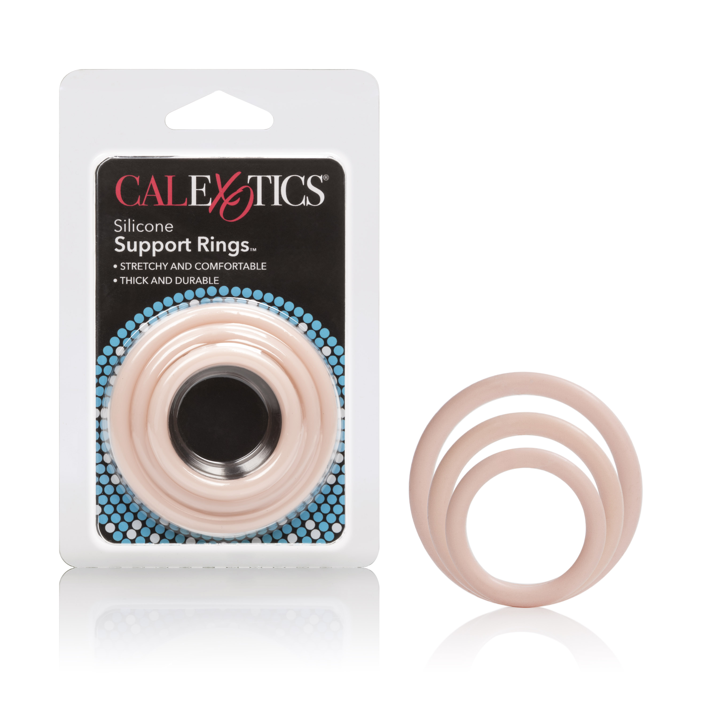 silicone support rings ivory 