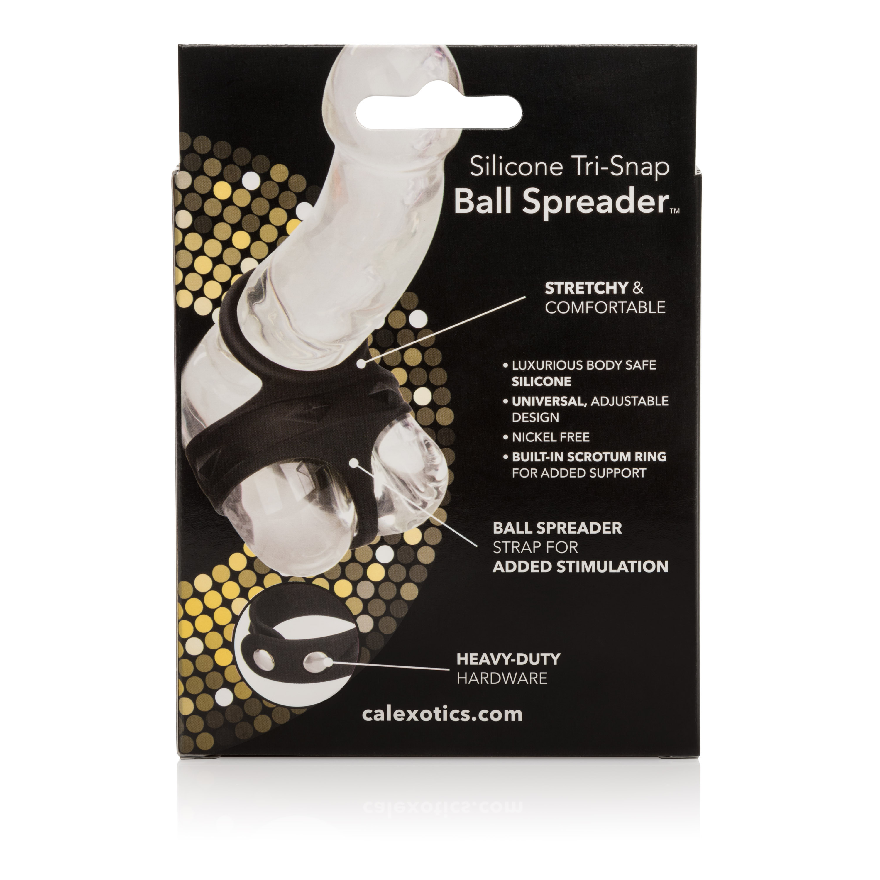 silicone tri snap ball spreader 