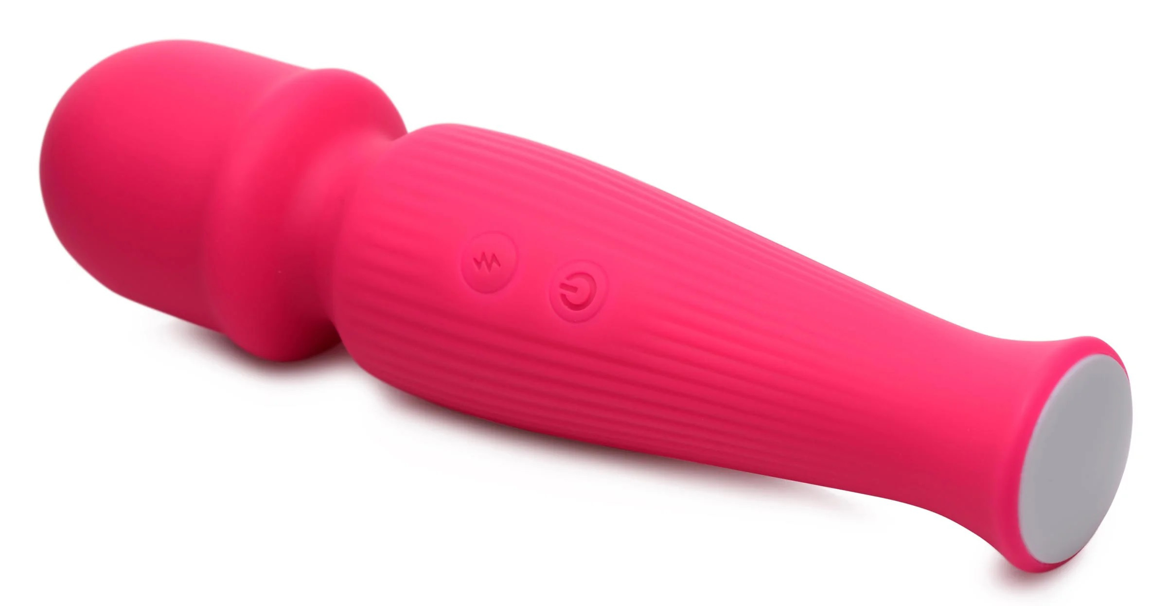 silicone wand massager magenta 