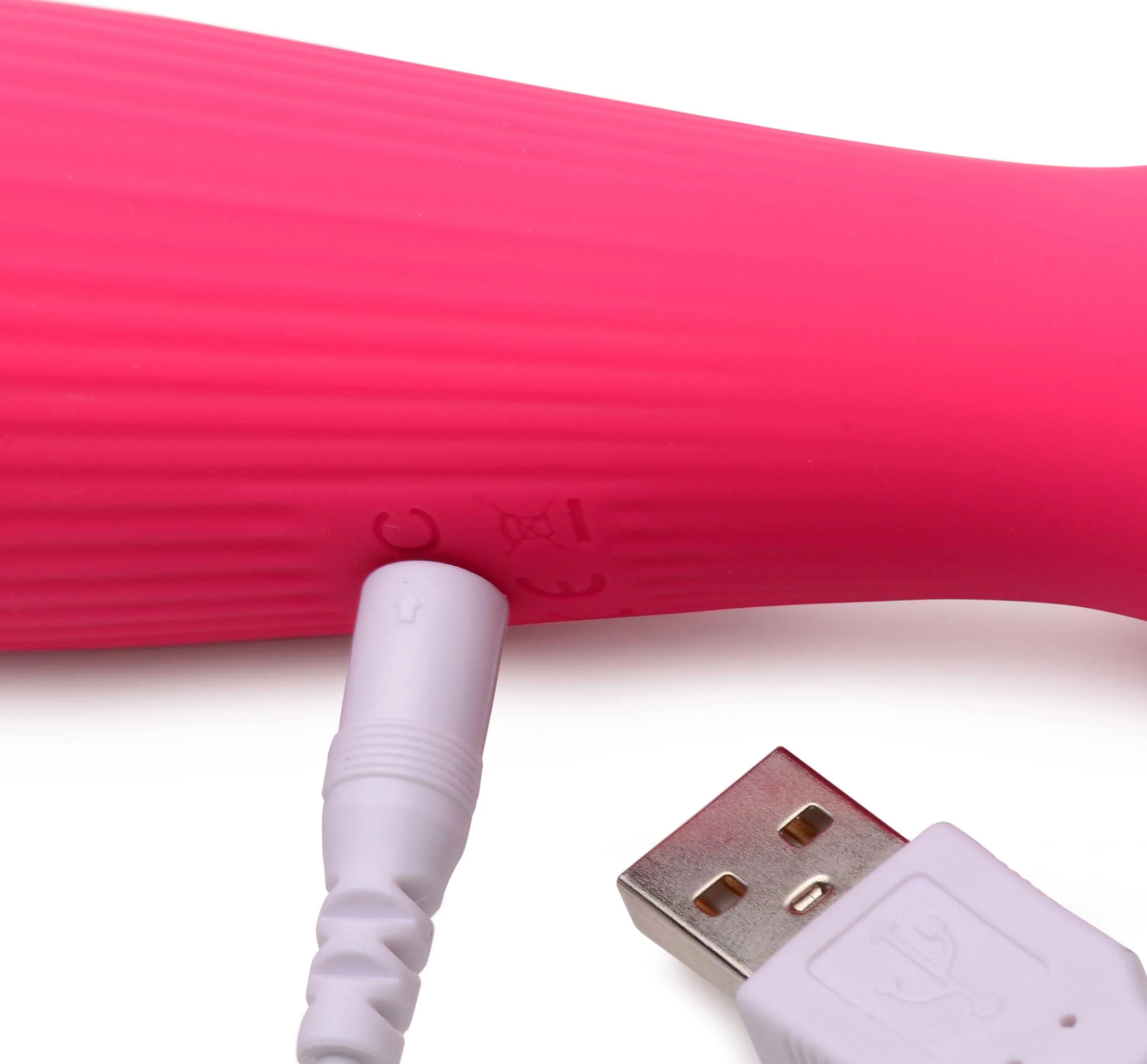 silicone wand massager magenta 