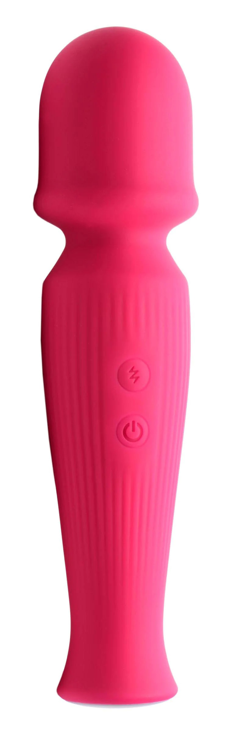 silicone wand massager magenta 