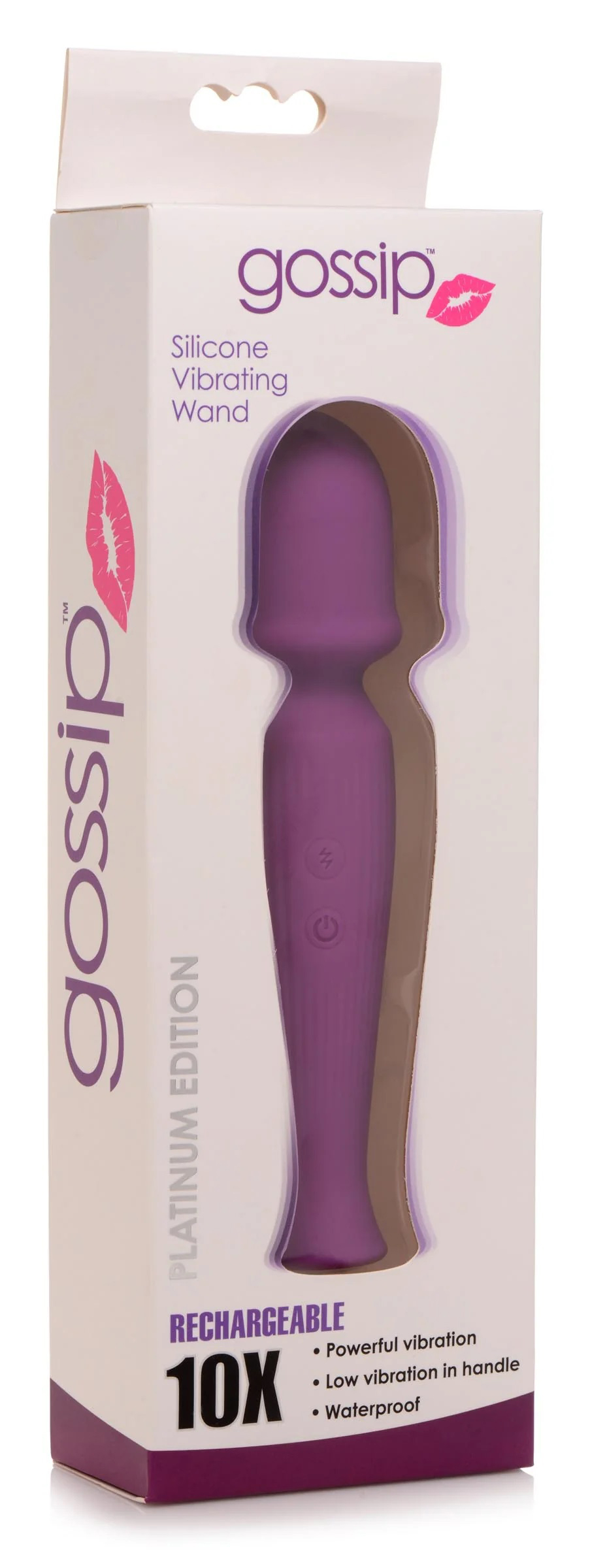 silicone wand massager violet 