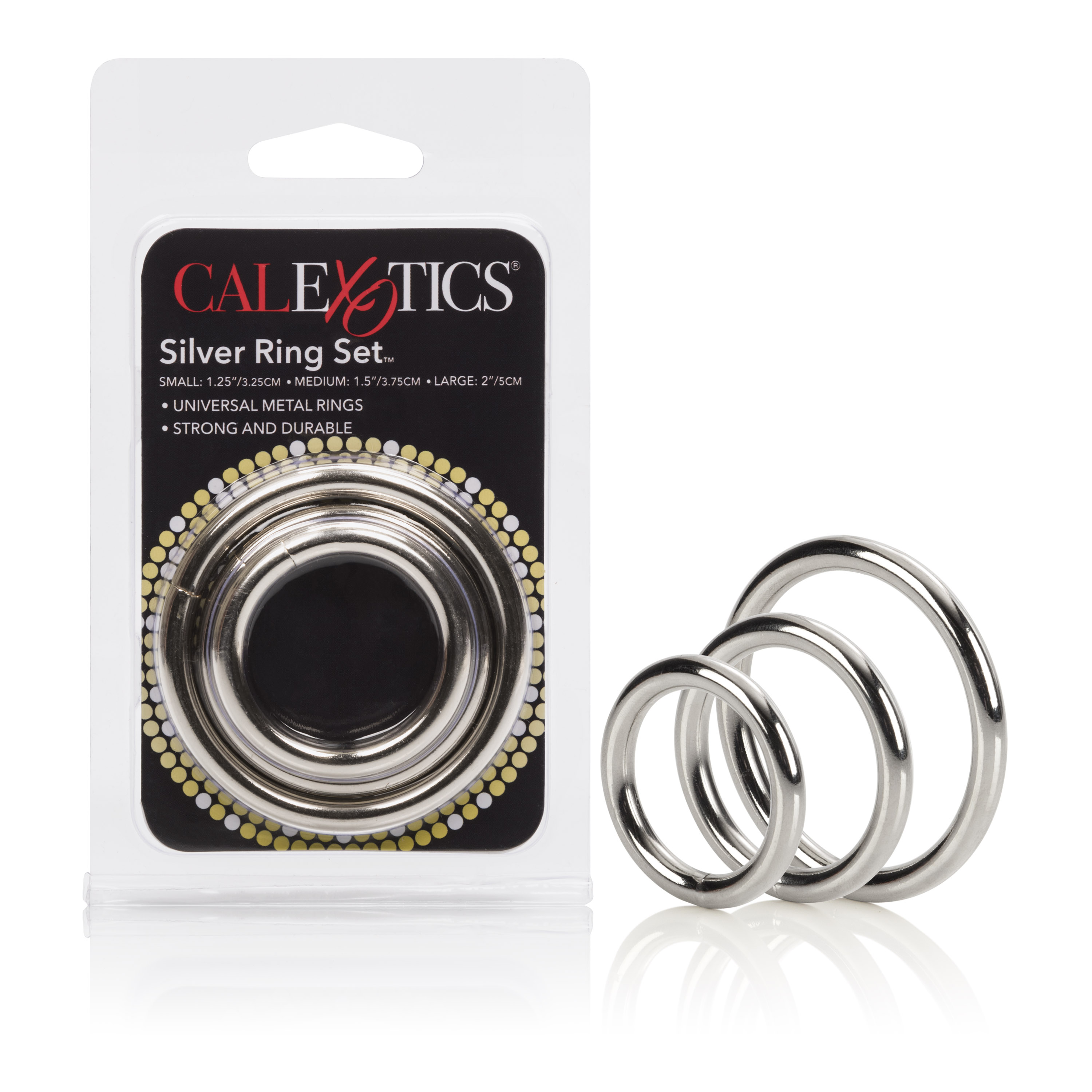 silver ring  piece set 