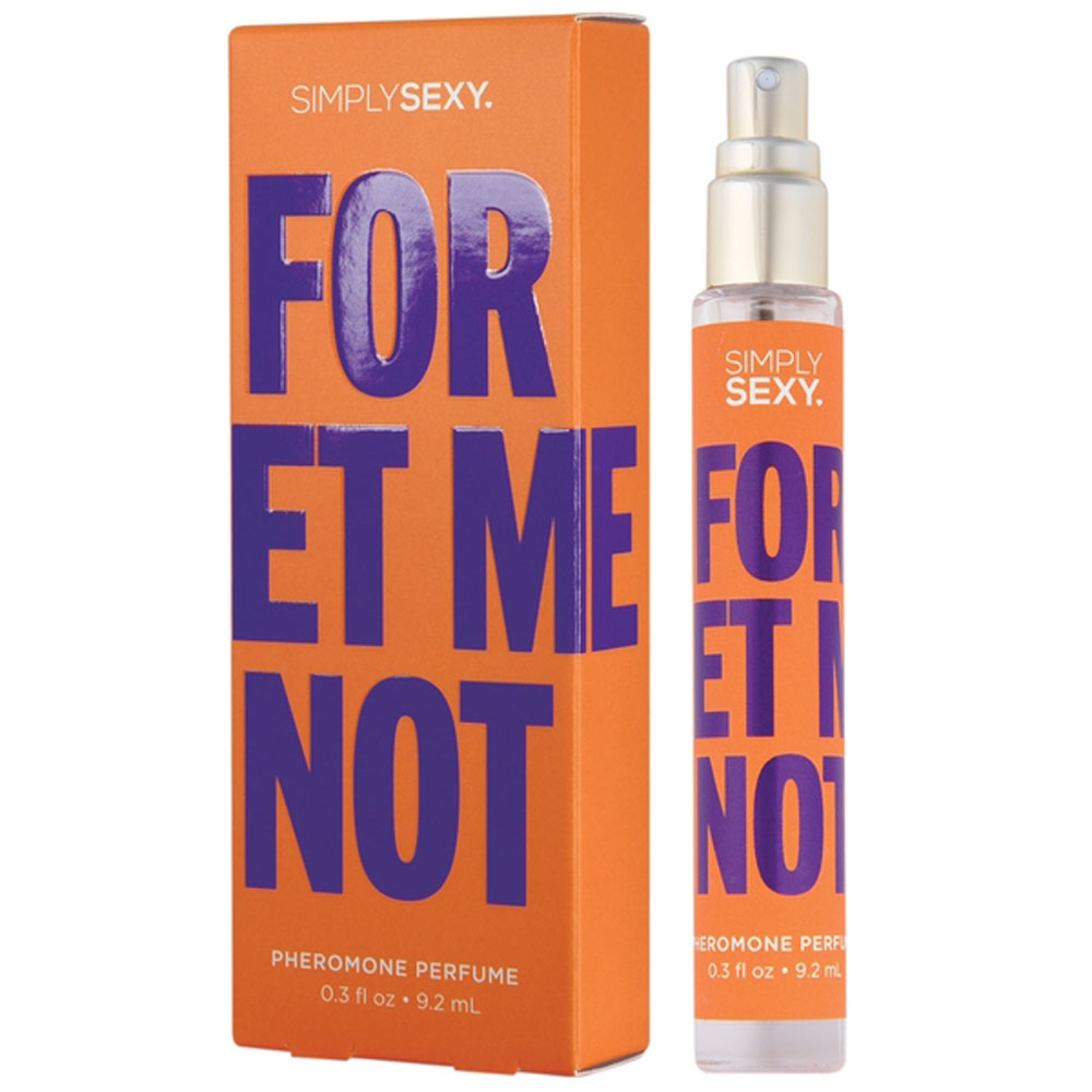 simply sexy pheromone perfume forget me not .  oz 