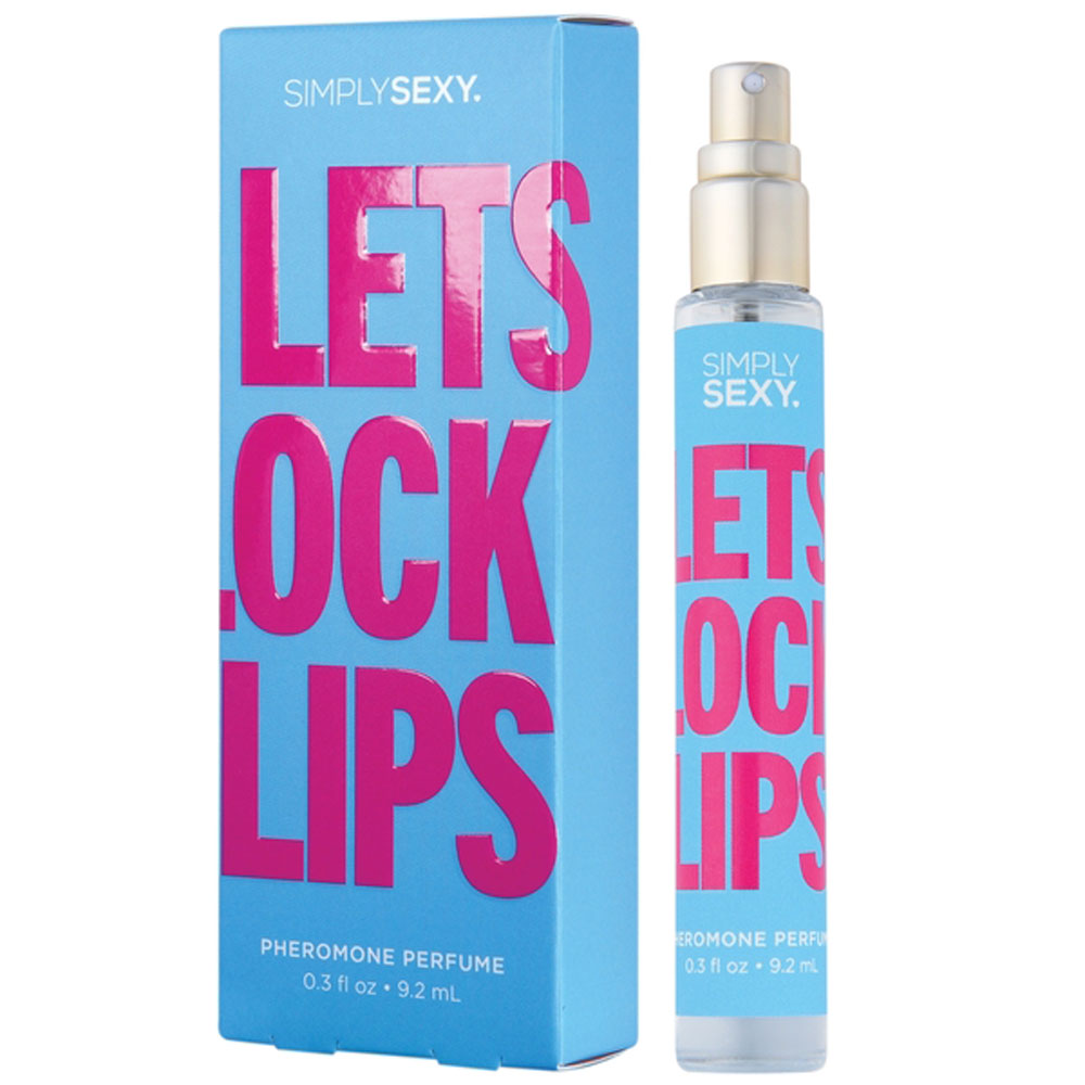 simply sexy pheromone perfume lets lock lips . oz 