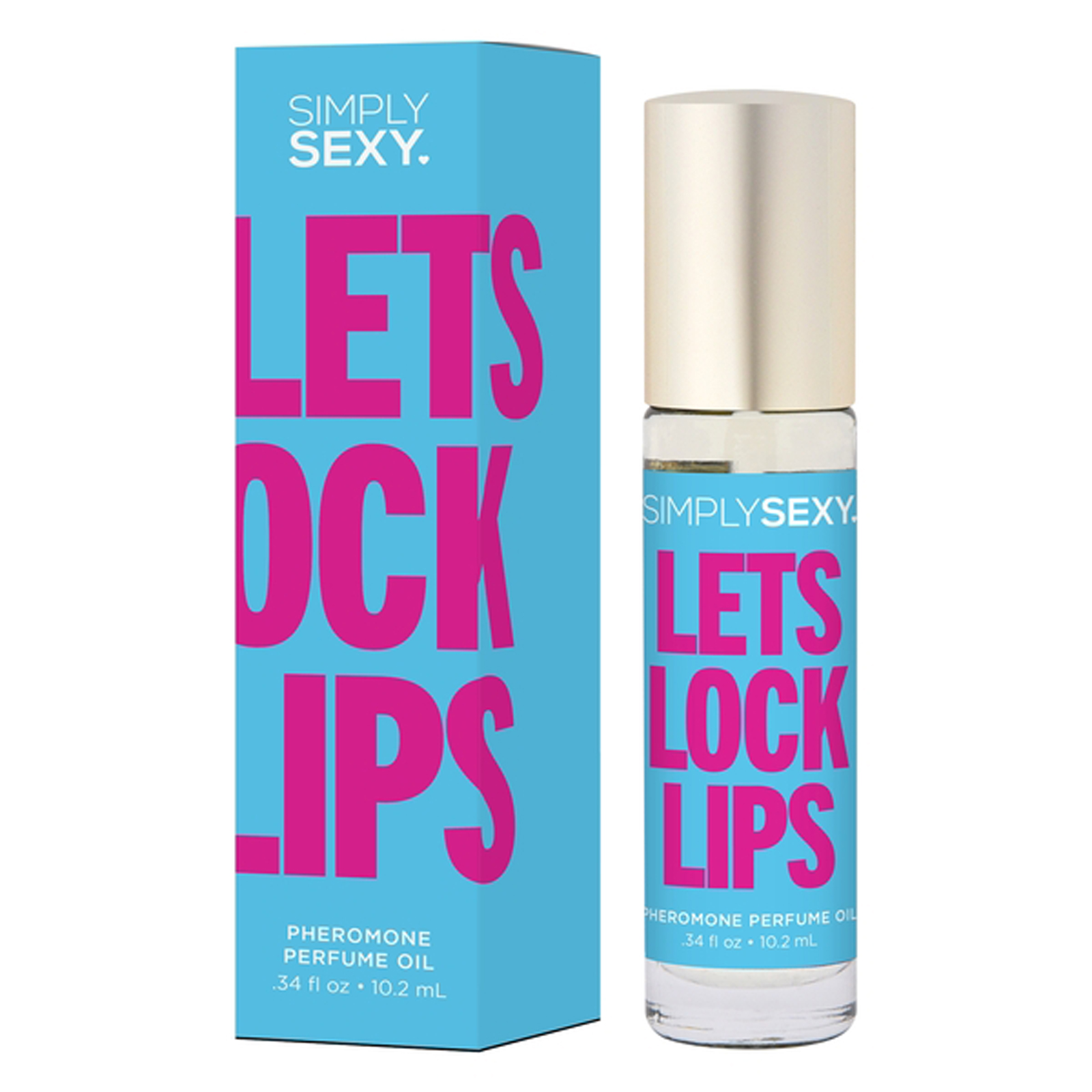 simply sexy pheromone perfume oil lets lock lips roll on  oz 