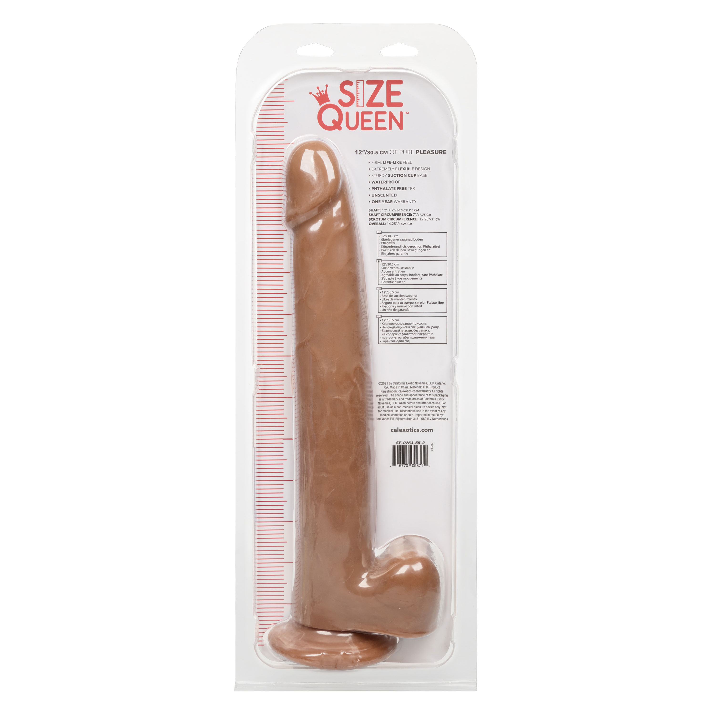 size queen  inch cm brown 