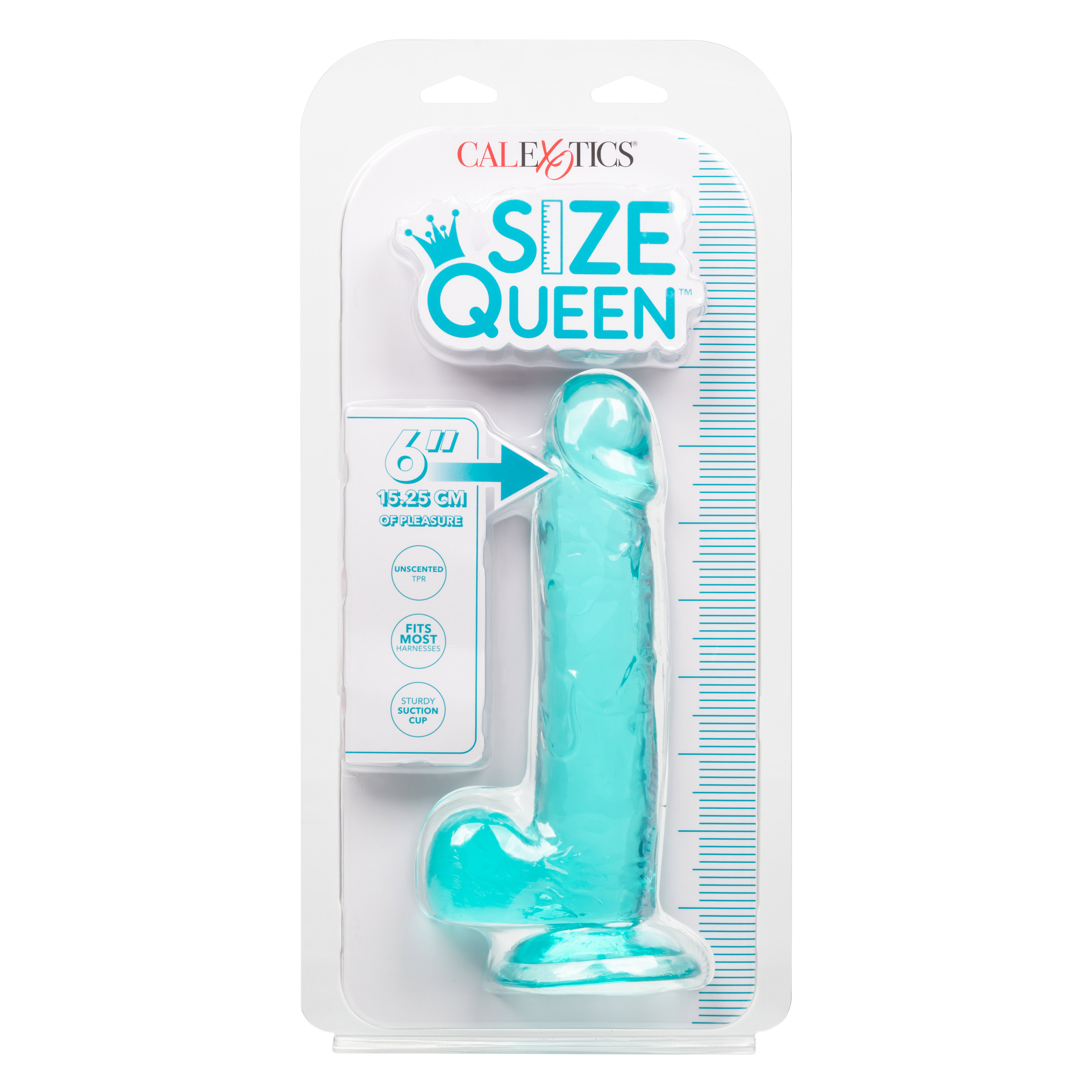 size queen  inch . cm blue 