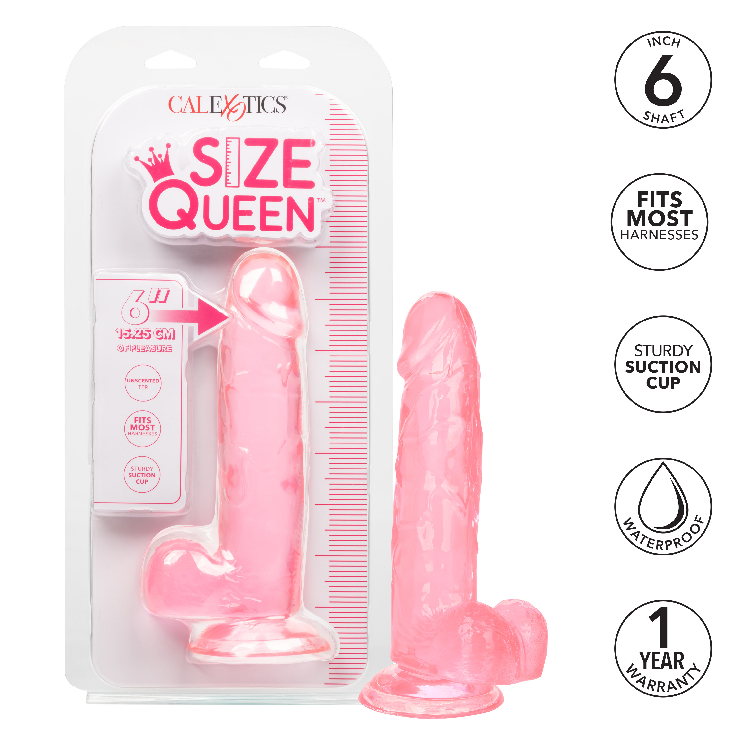 size queen  inch cm pink 