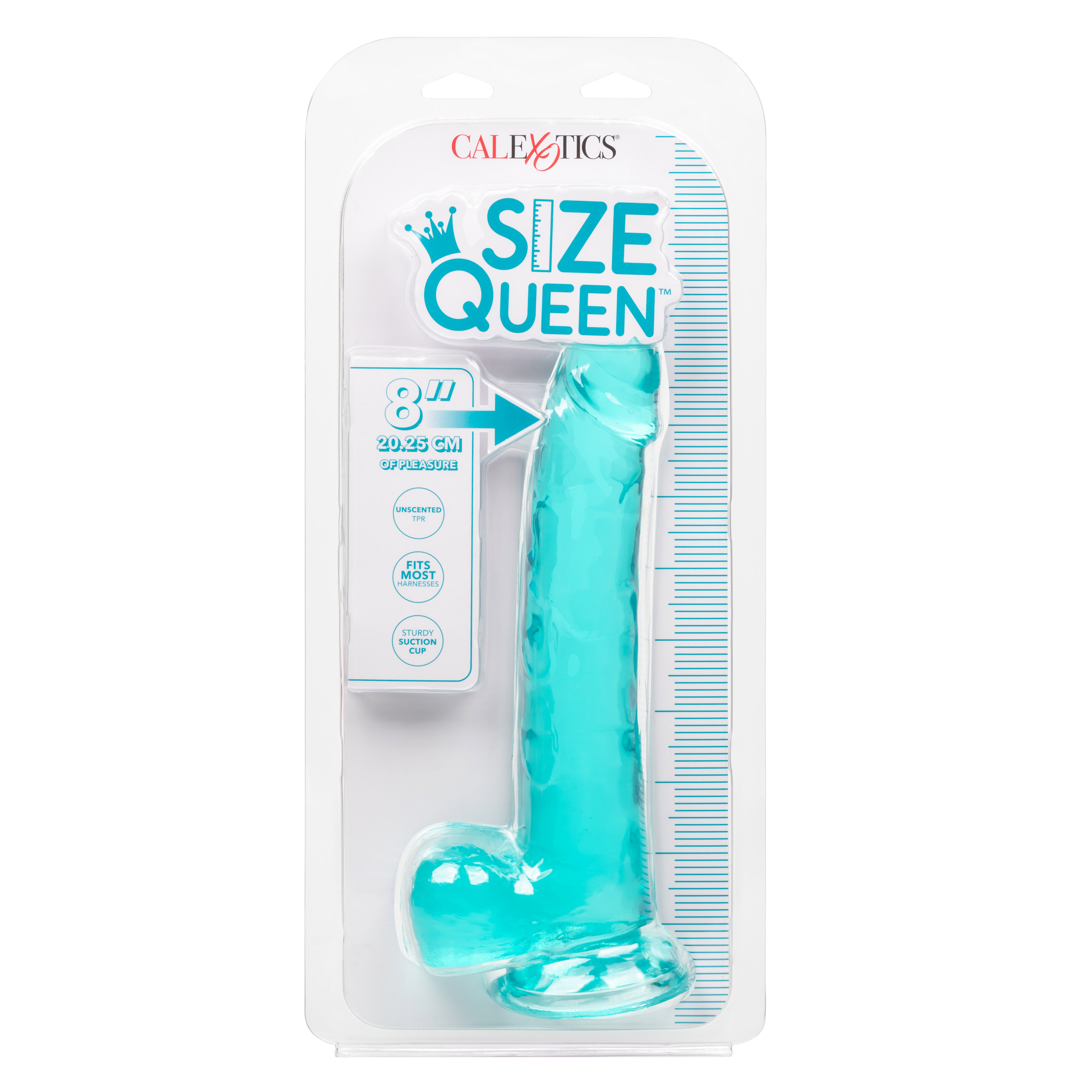 size queen  inch blue 