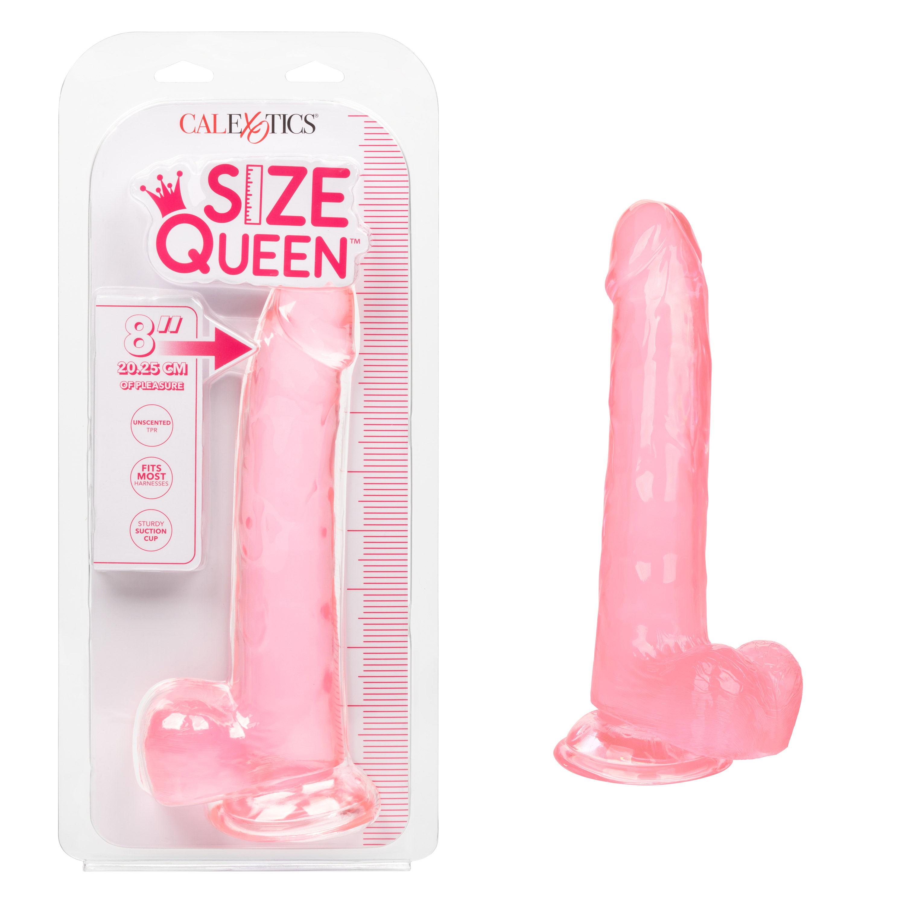 size queen  inch pink 