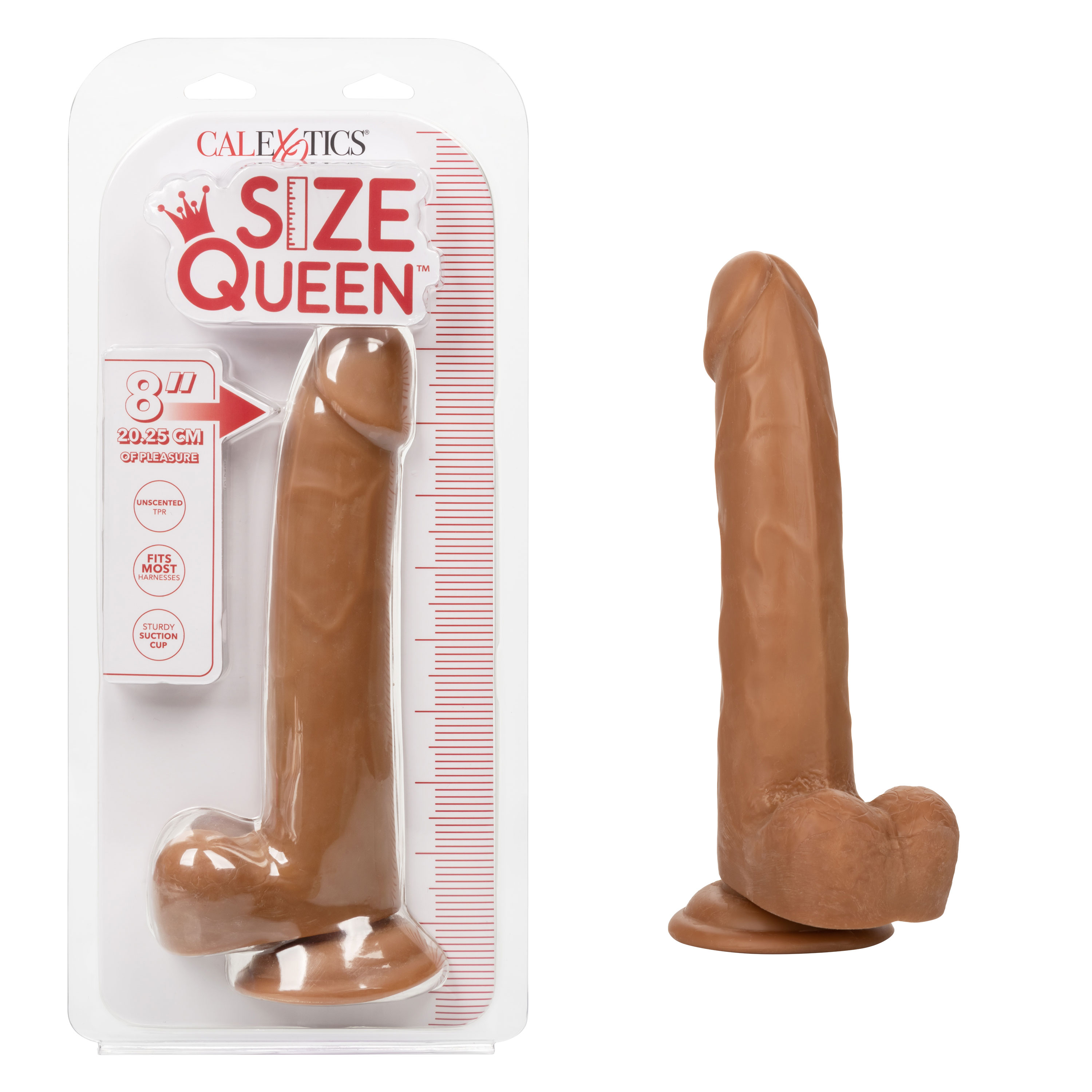 size queen  inch cm brown 